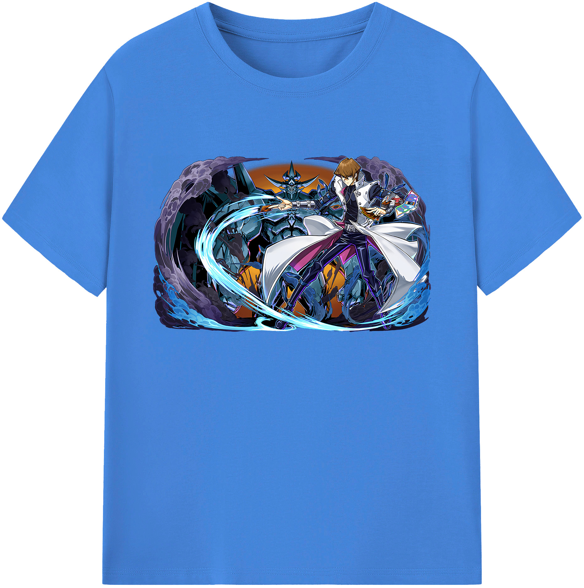 （画像用） 遊☆戯☆王 Yu-Gi-Oh! 綿100％ メンズ半袖Tシャツ｜肌触りやわらか＆通気性
