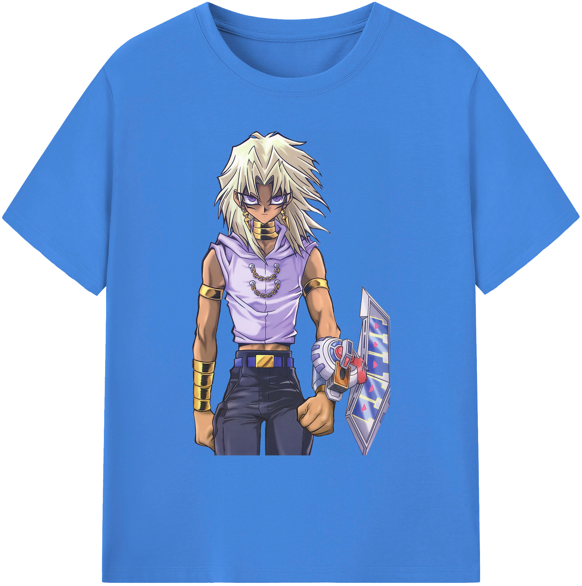 （画像用） 遊☆戯☆王 Yu-Gi-Oh! 綿100％ メンズ半袖Tシャツ｜肌触りやわらか＆通気性