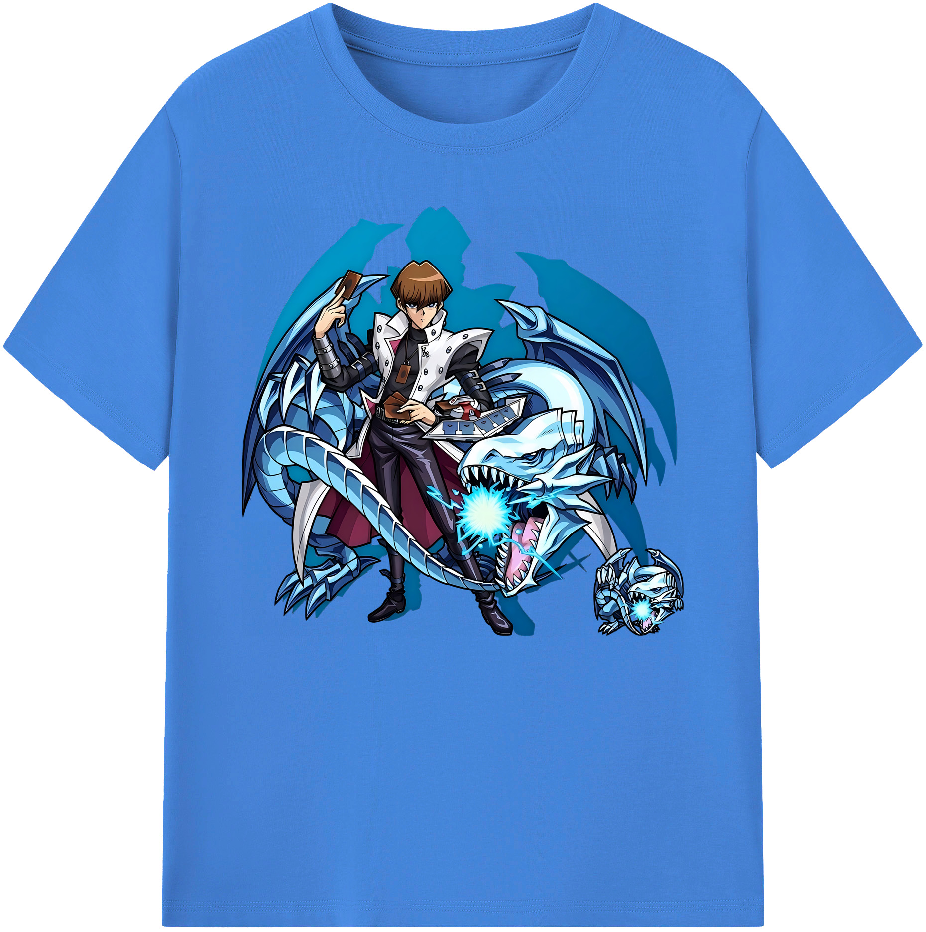 （画像用） 遊☆戯☆王 Yu-Gi-Oh! 綿100％ メンズ半袖Tシャツ｜肌触りやわらか＆通気性