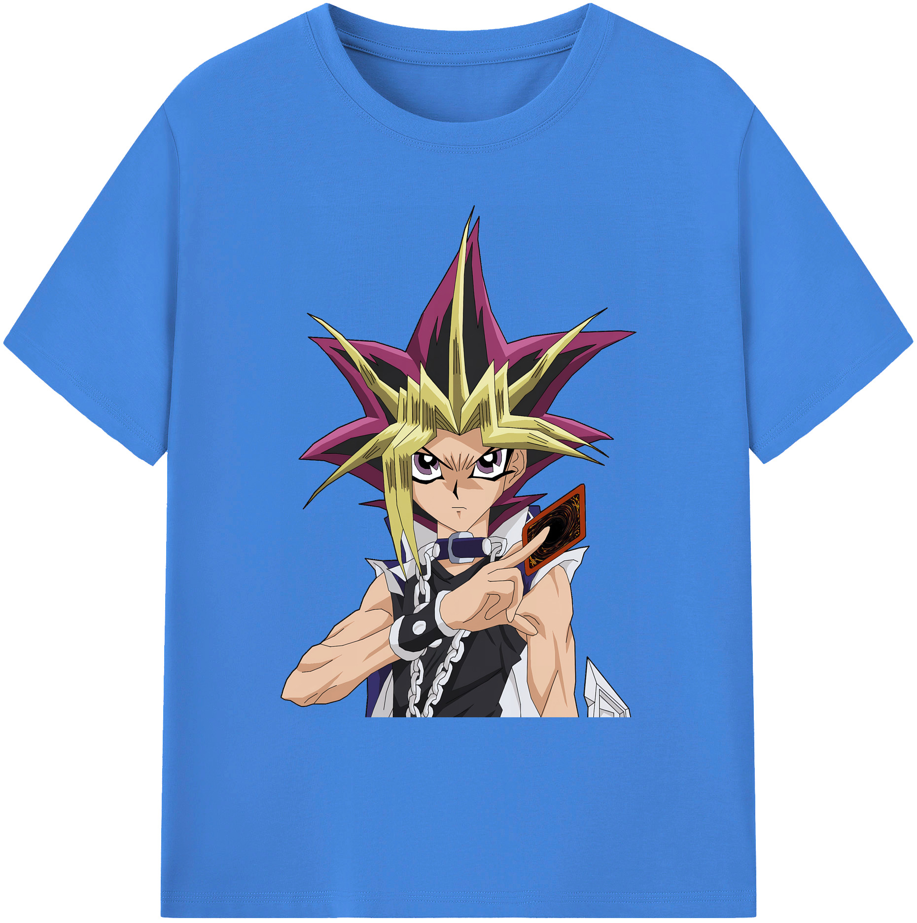 （画像用） 遊☆戯☆王 Yu-Gi-Oh! 綿100％ メンズ半袖Tシャツ｜肌触りやわらか＆通気性