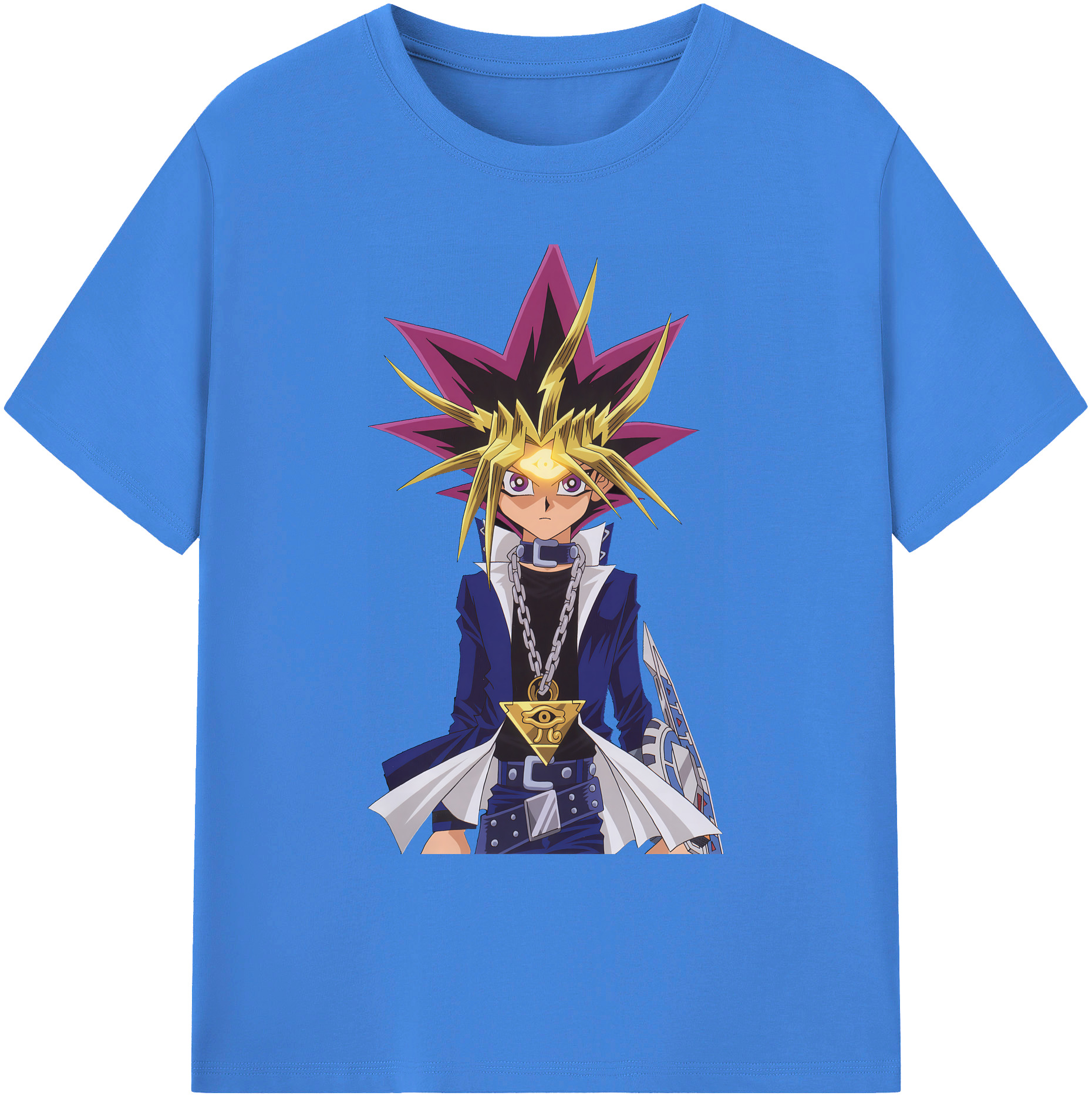 （画像用） 遊☆戯☆王 Yu-Gi-Oh! 綿100％ メンズ半袖Tシャツ｜肌触りやわらか＆通気性