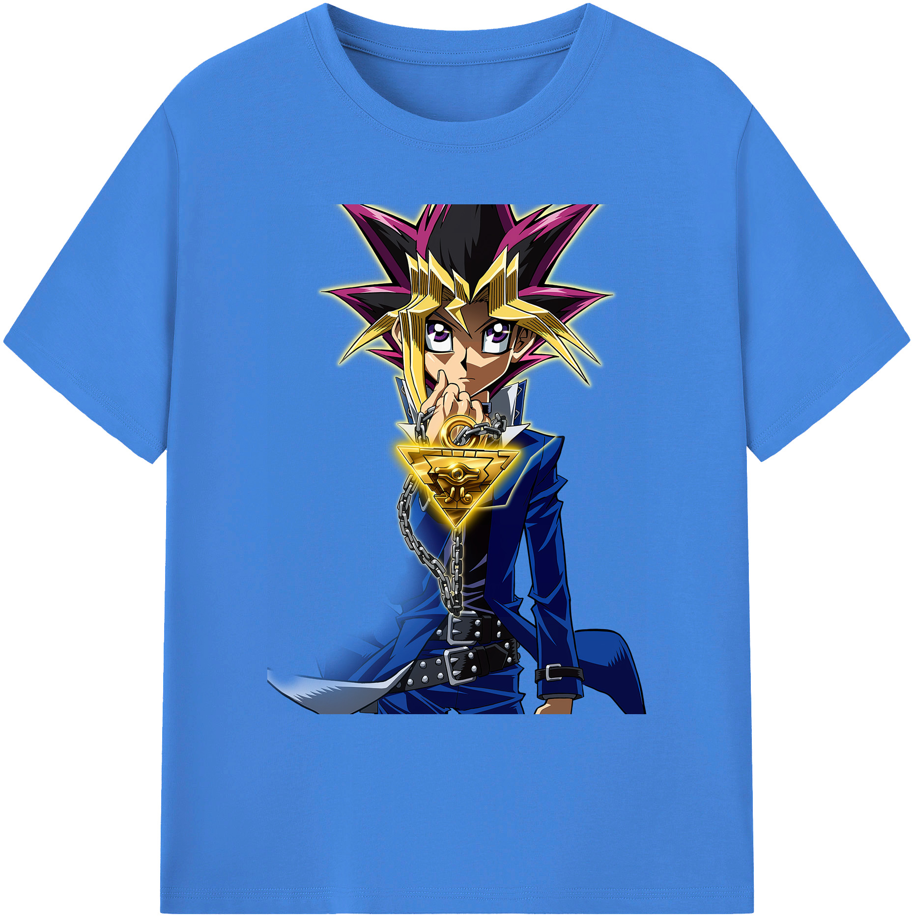（画像用） 遊☆戯☆王 Yu-Gi-Oh! 綿100％ メンズ半袖Tシャツ｜肌触りやわらか＆通気性