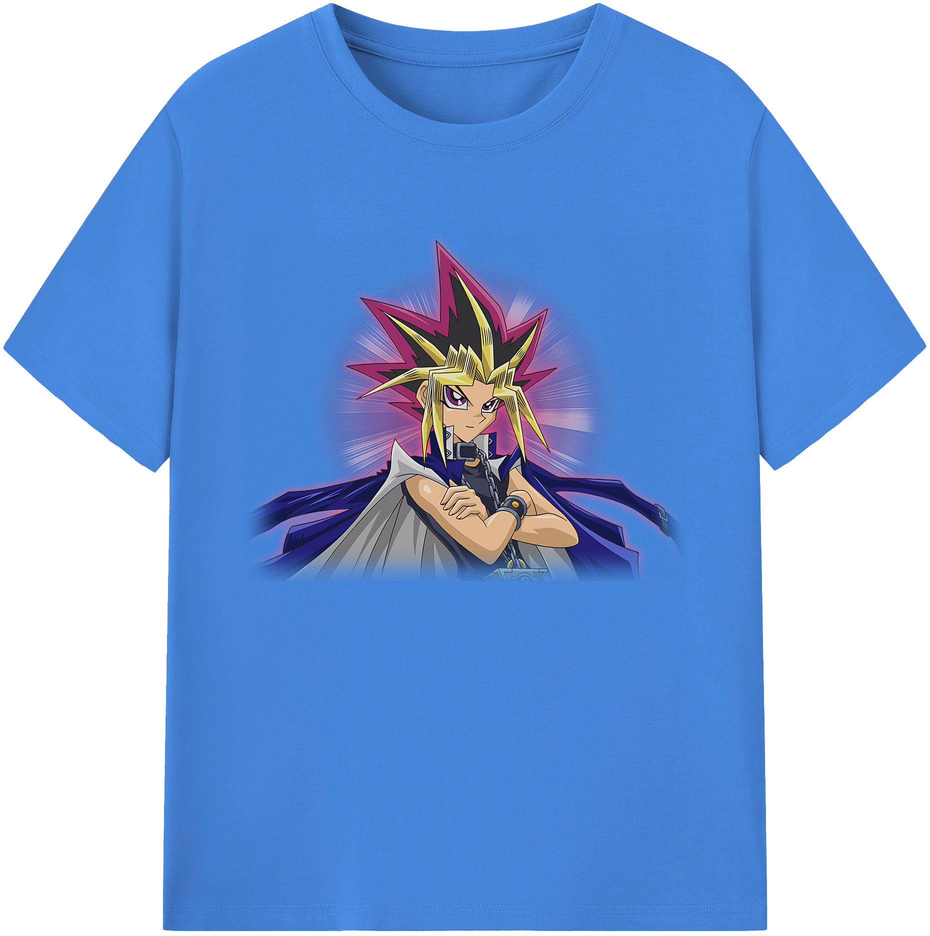 （画像用） 遊☆戯☆王 Yu-Gi-Oh! 綿100％ メンズ半袖Tシャツ｜肌触りやわらか＆通気性