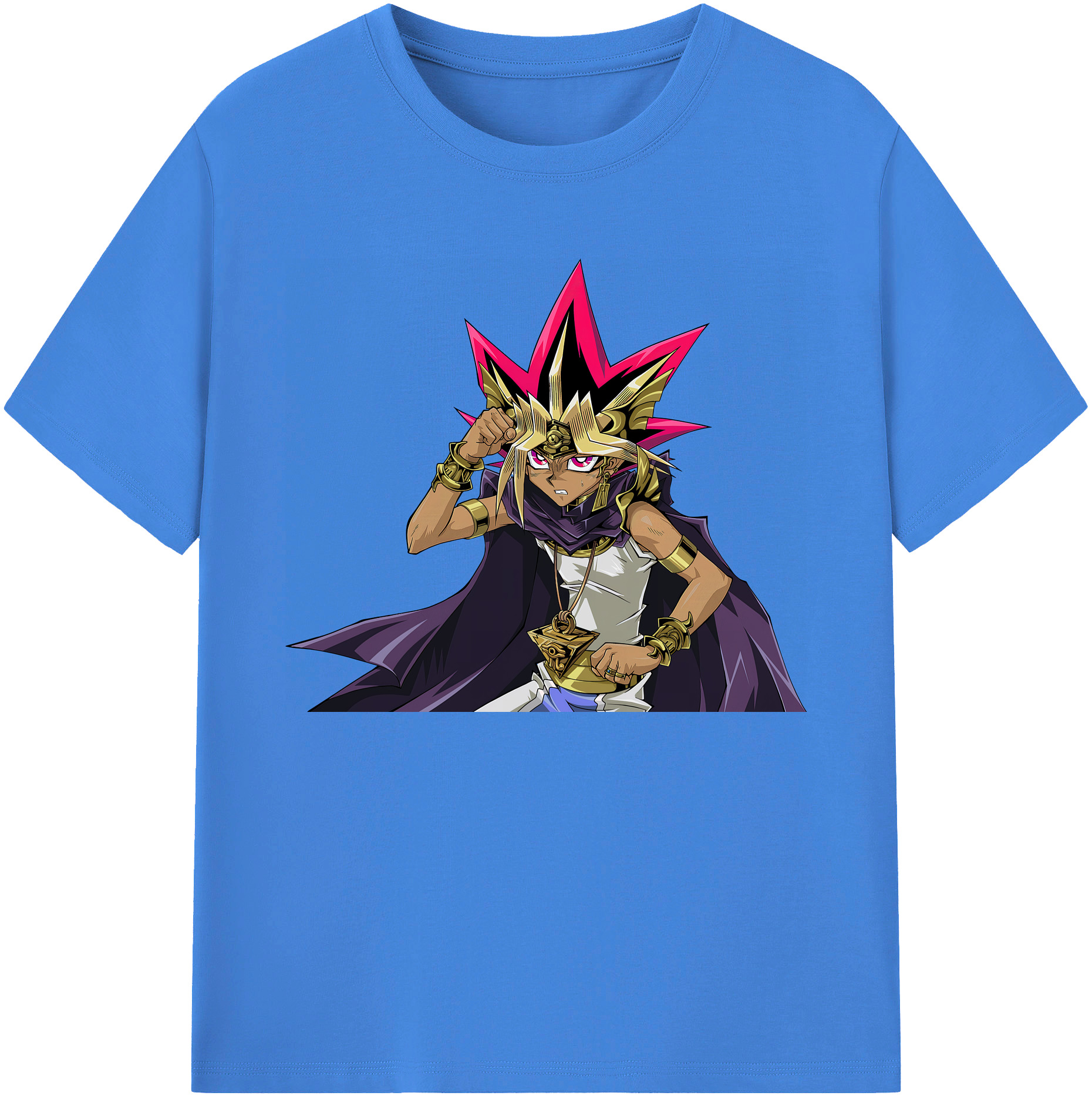（画像用） 遊☆戯☆王 Yu-Gi-Oh! 綿100％ メンズ半袖Tシャツ｜肌触りやわらか＆通気性