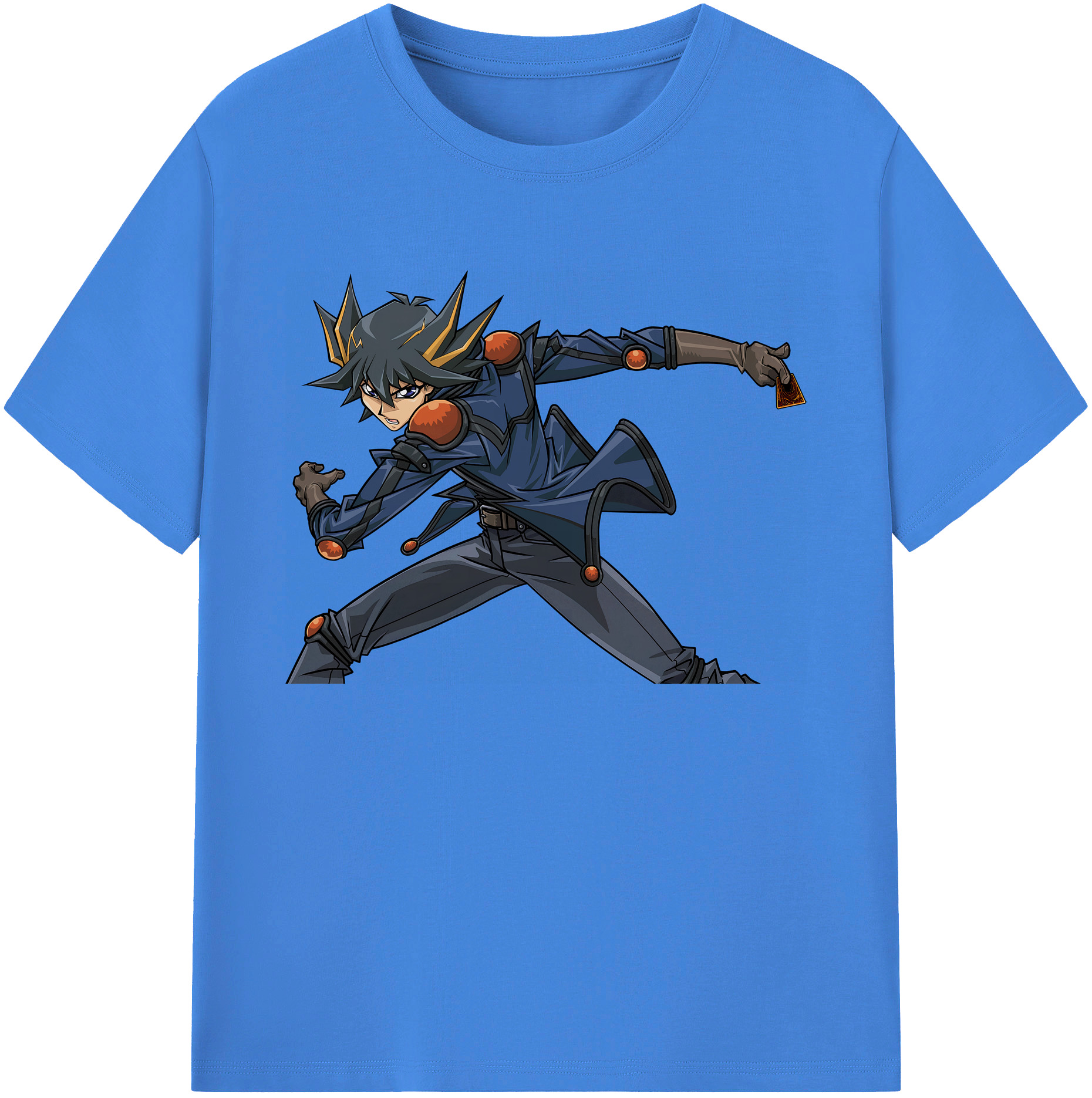 （画像用） 遊☆戯☆王 Yu-Gi-Oh! 綿100％ メンズ半袖Tシャツ｜肌触りやわらか＆通気性