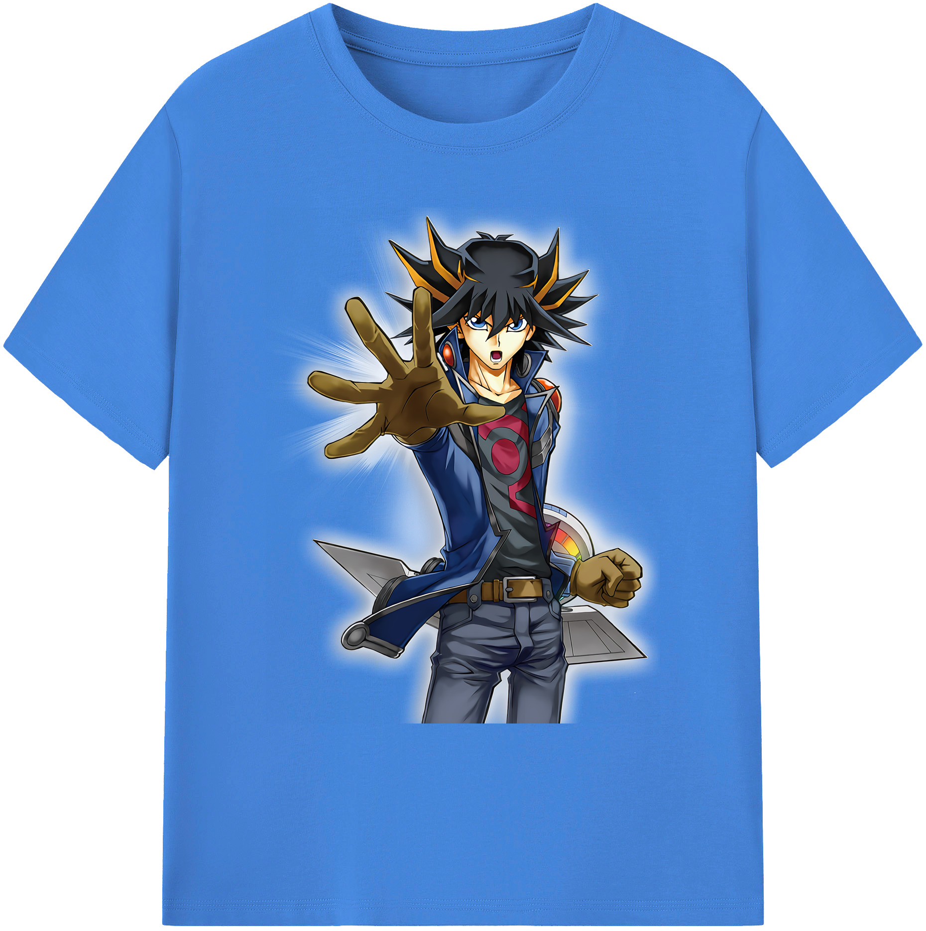 （画像用） 遊☆戯☆王 Yu-Gi-Oh! 綿100％ メンズ半袖Tシャツ｜肌触りやわらか＆通気性