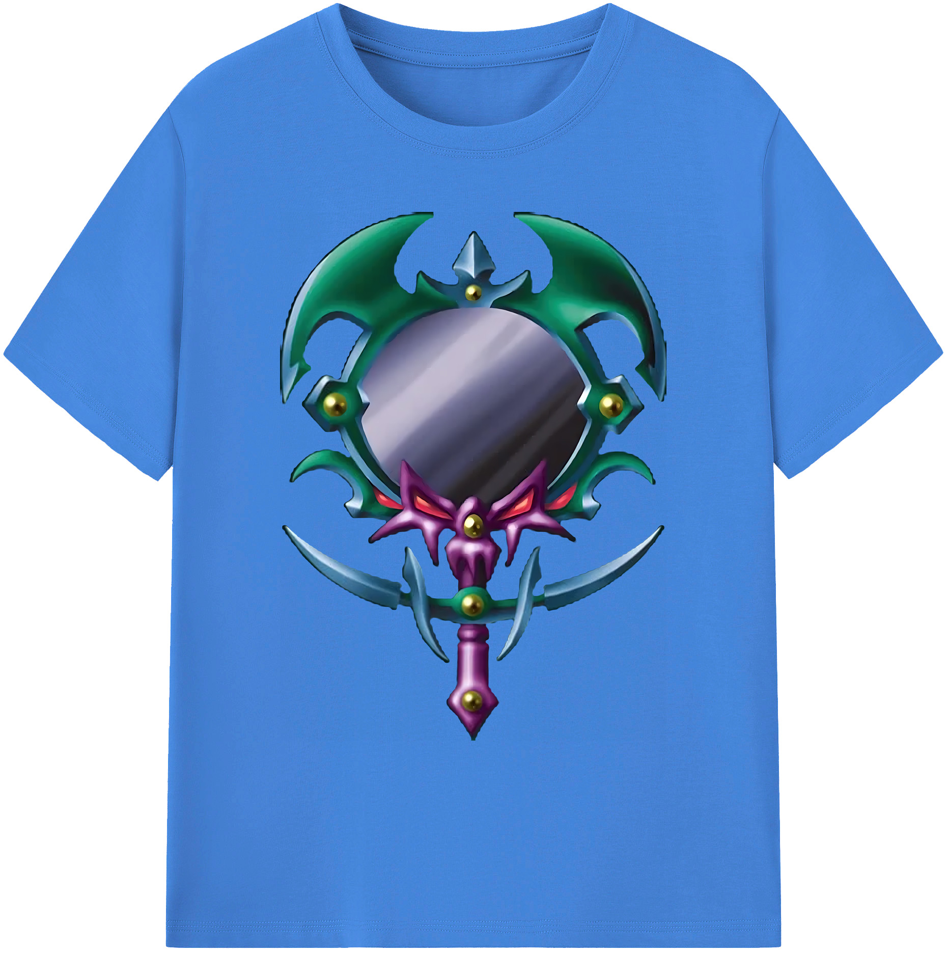 （画像用） 遊☆戯☆王 Yu-Gi-Oh! 綿100％ メンズ半袖Tシャツ｜肌触りやわらか＆通気性
