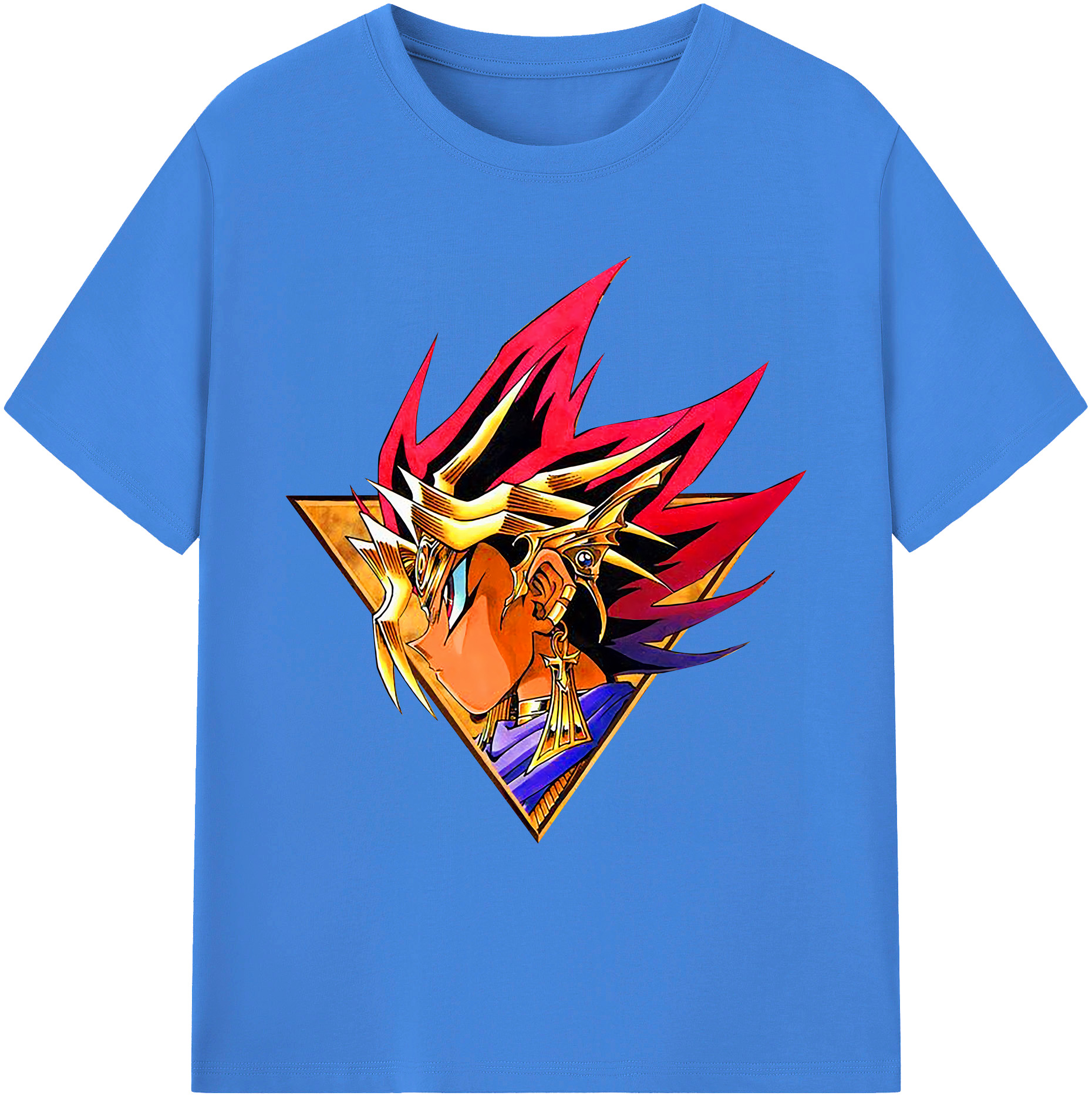 （画像用） 遊☆戯☆王 Yu-Gi-Oh! 綿100％ メンズ半袖Tシャツ｜肌触りやわらか＆通気性