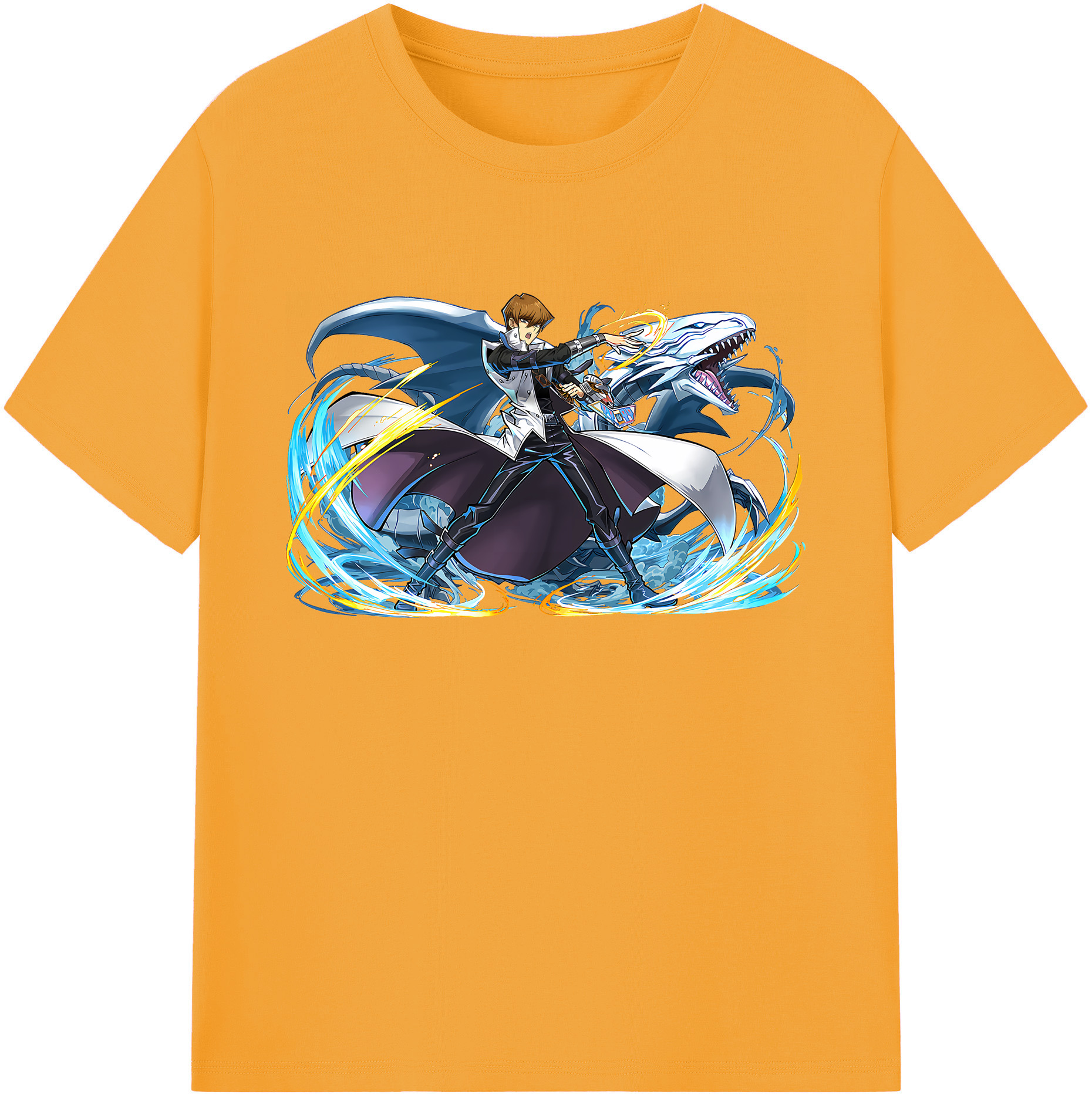 （画像用） 遊☆戯☆王 Yu-Gi-Oh! 綿100％ メンズ半袖Tシャツ｜肌触りやわらか＆通気性