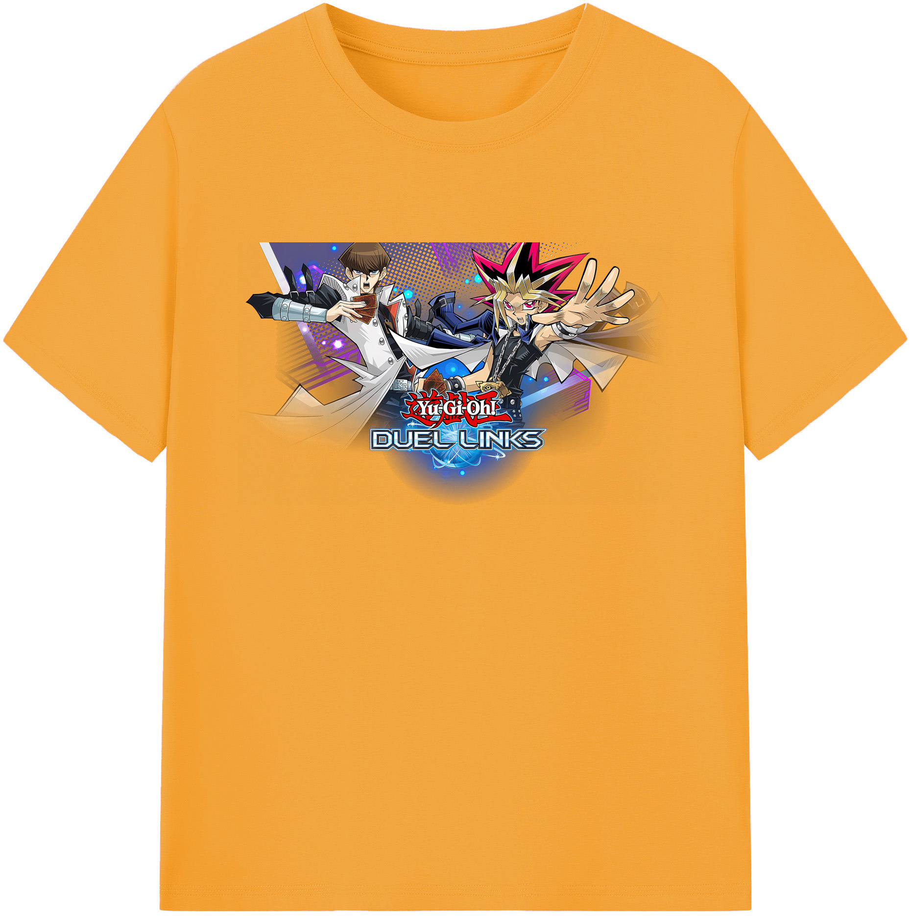 （画像用） 遊☆戯☆王 Yu-Gi-Oh! 綿100％ メンズ半袖Tシャツ｜肌触りやわらか＆通気性
