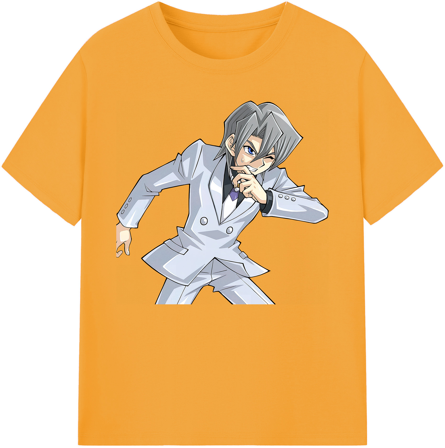 （画像用） 遊☆戯☆王 Yu-Gi-Oh! 綿100％ メンズ半袖Tシャツ｜肌触りやわらか＆通気性