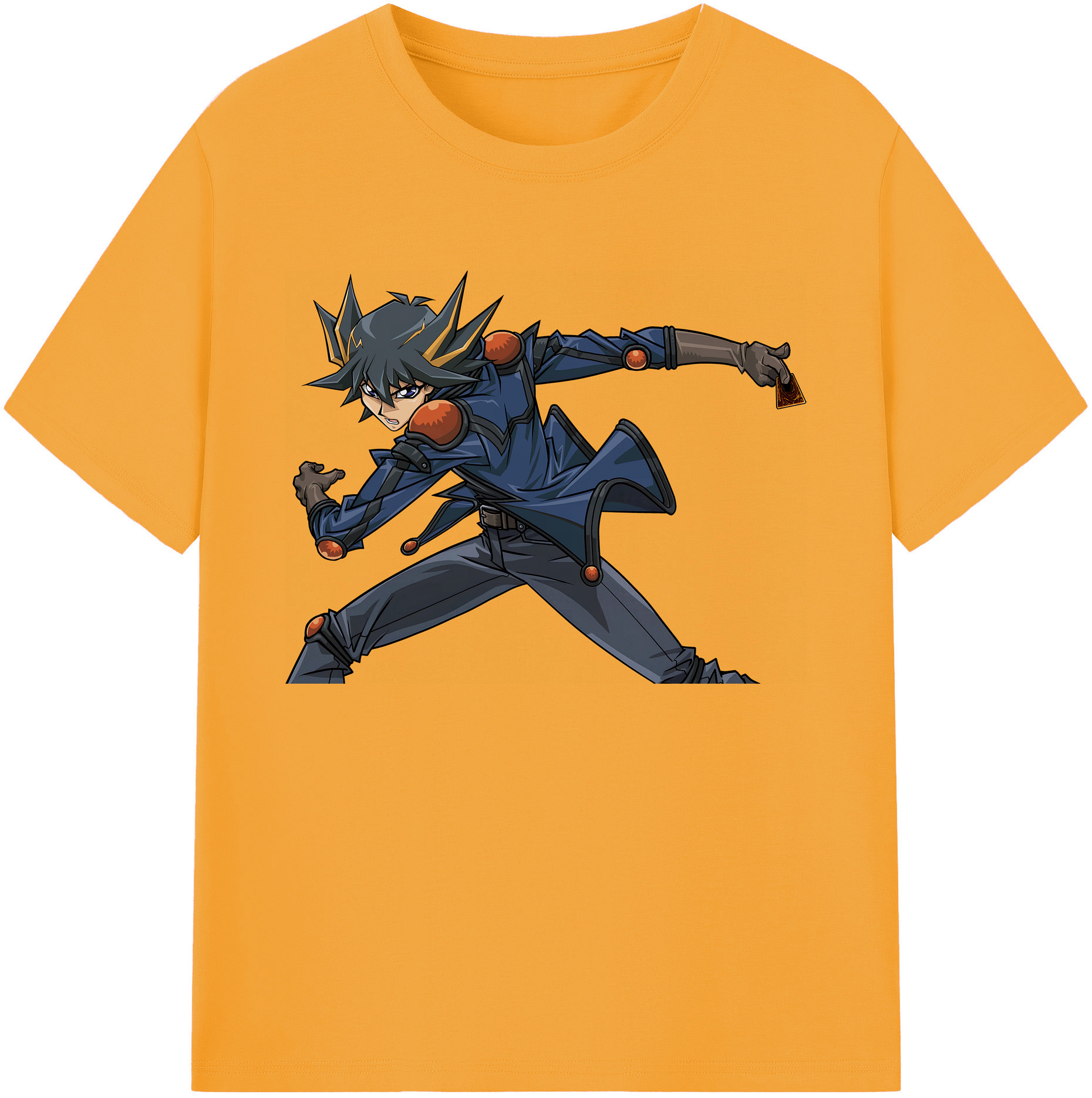 （画像用） 遊☆戯☆王 Yu-Gi-Oh! 綿100％ メンズ半袖Tシャツ｜肌触りやわらか＆通気性
