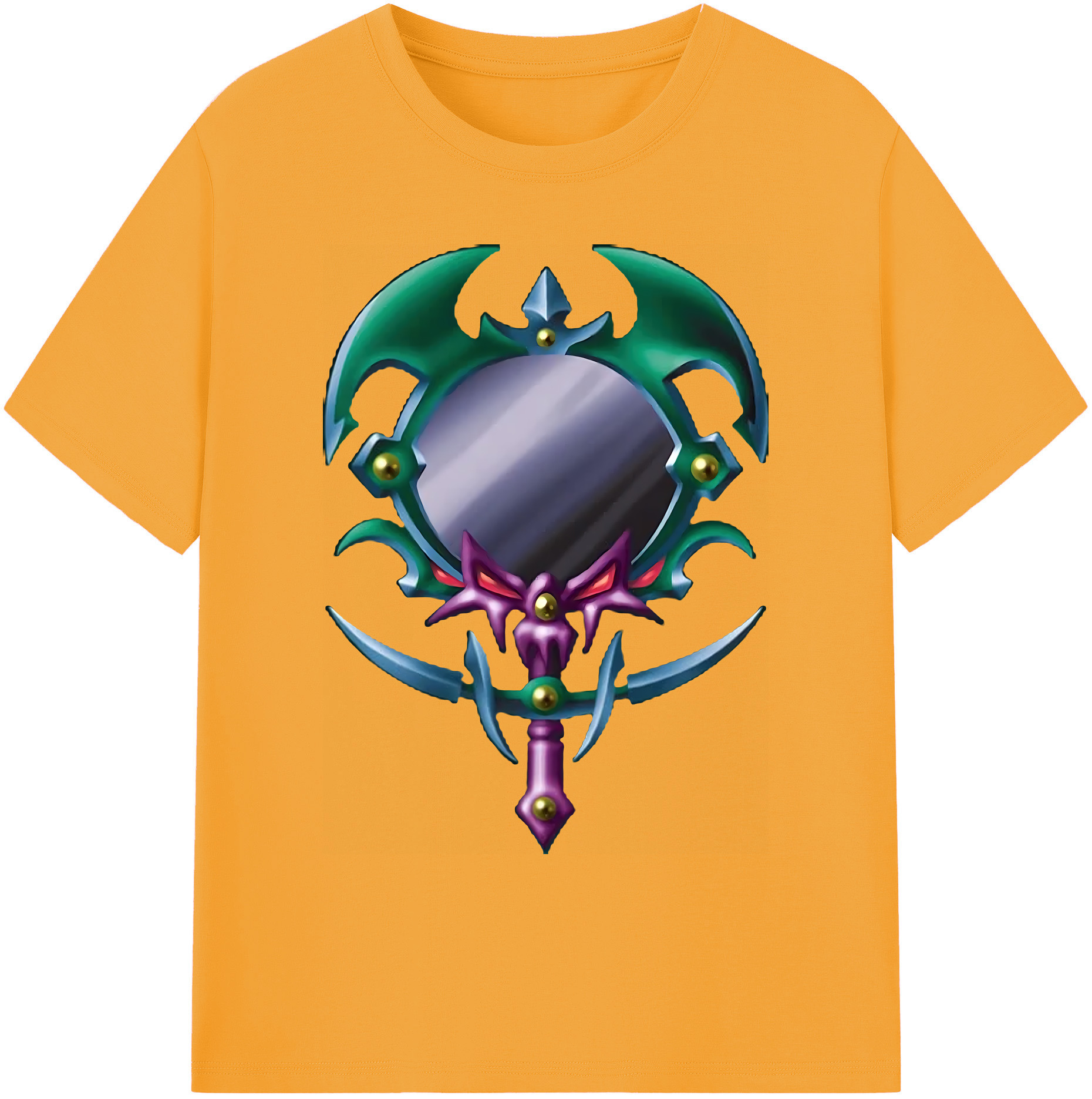 （画像用） 遊☆戯☆王 Yu-Gi-Oh! 綿100％ メンズ半袖Tシャツ｜肌触りやわらか＆通気性