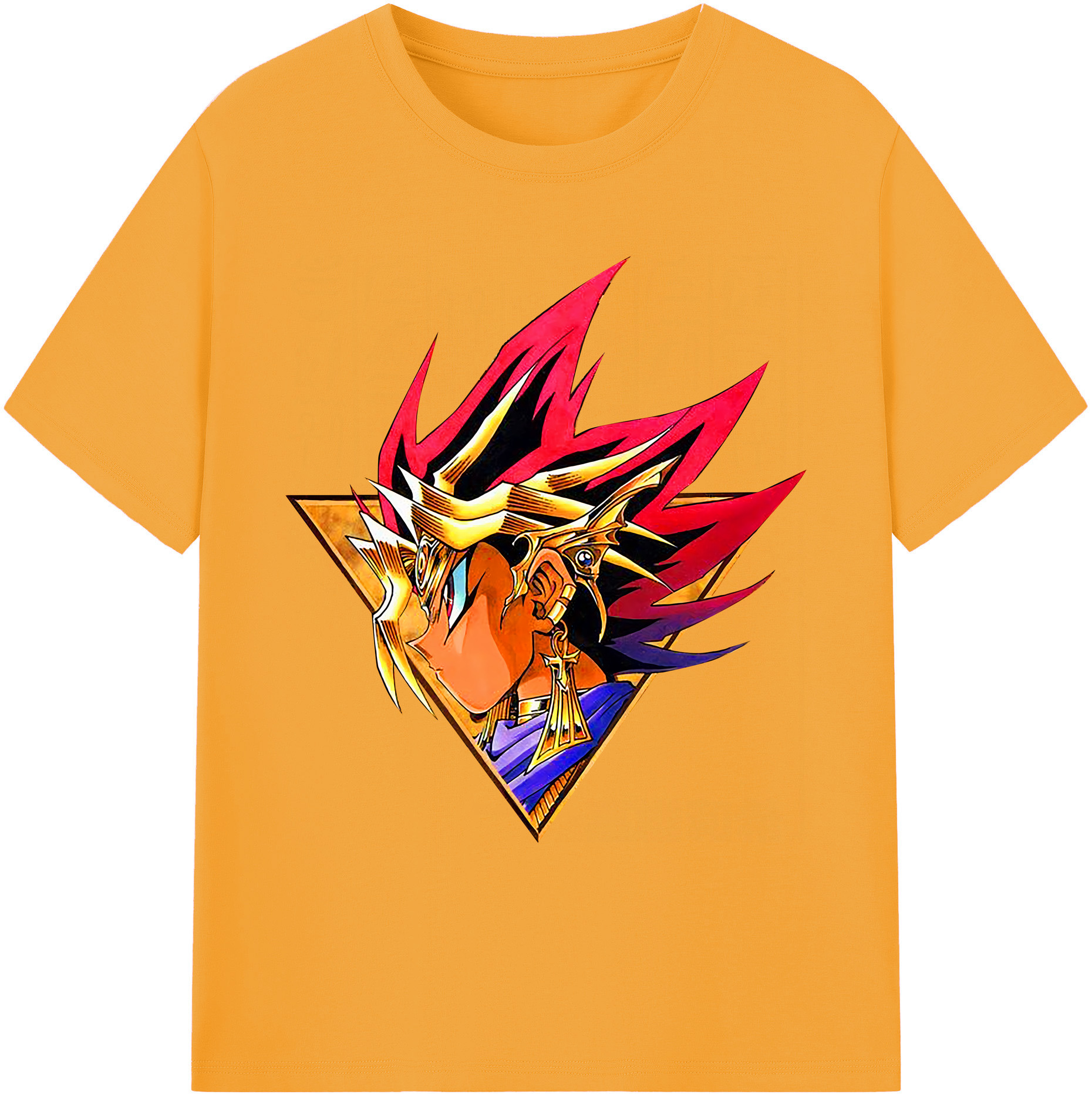 （画像用） 遊☆戯☆王 Yu-Gi-Oh! 綿100％ メンズ半袖Tシャツ｜肌触りやわらか＆通気性
