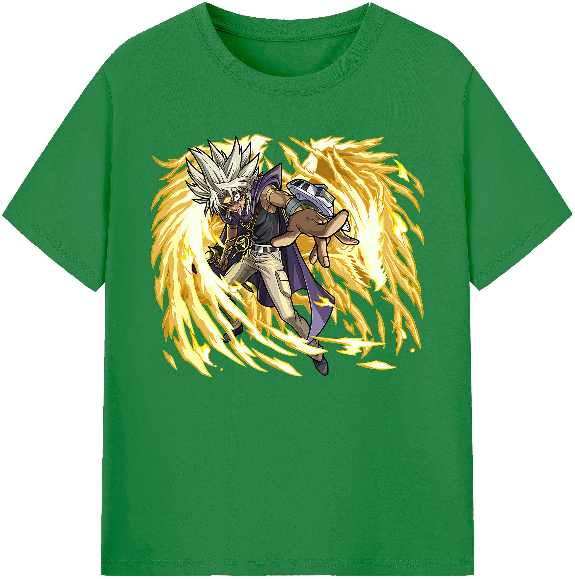 （画像用） 遊☆戯☆王 Yu-Gi-Oh! 綿100％ メンズ半袖Tシャツ｜肌触りやわらか＆通気性