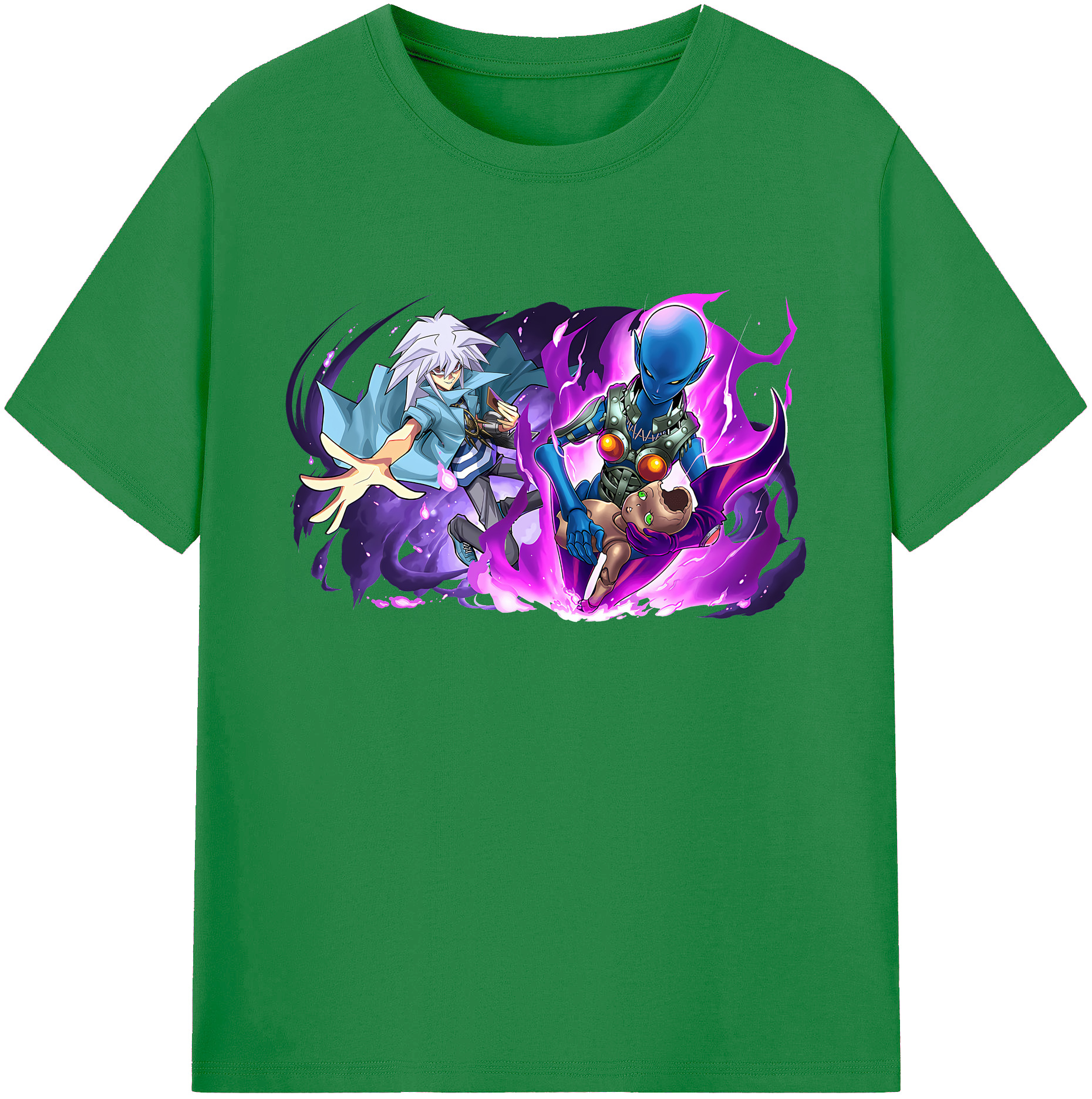 （画像用） 遊☆戯☆王 Yu-Gi-Oh! 綿100％ メンズ半袖Tシャツ｜肌触りやわらか＆通気性