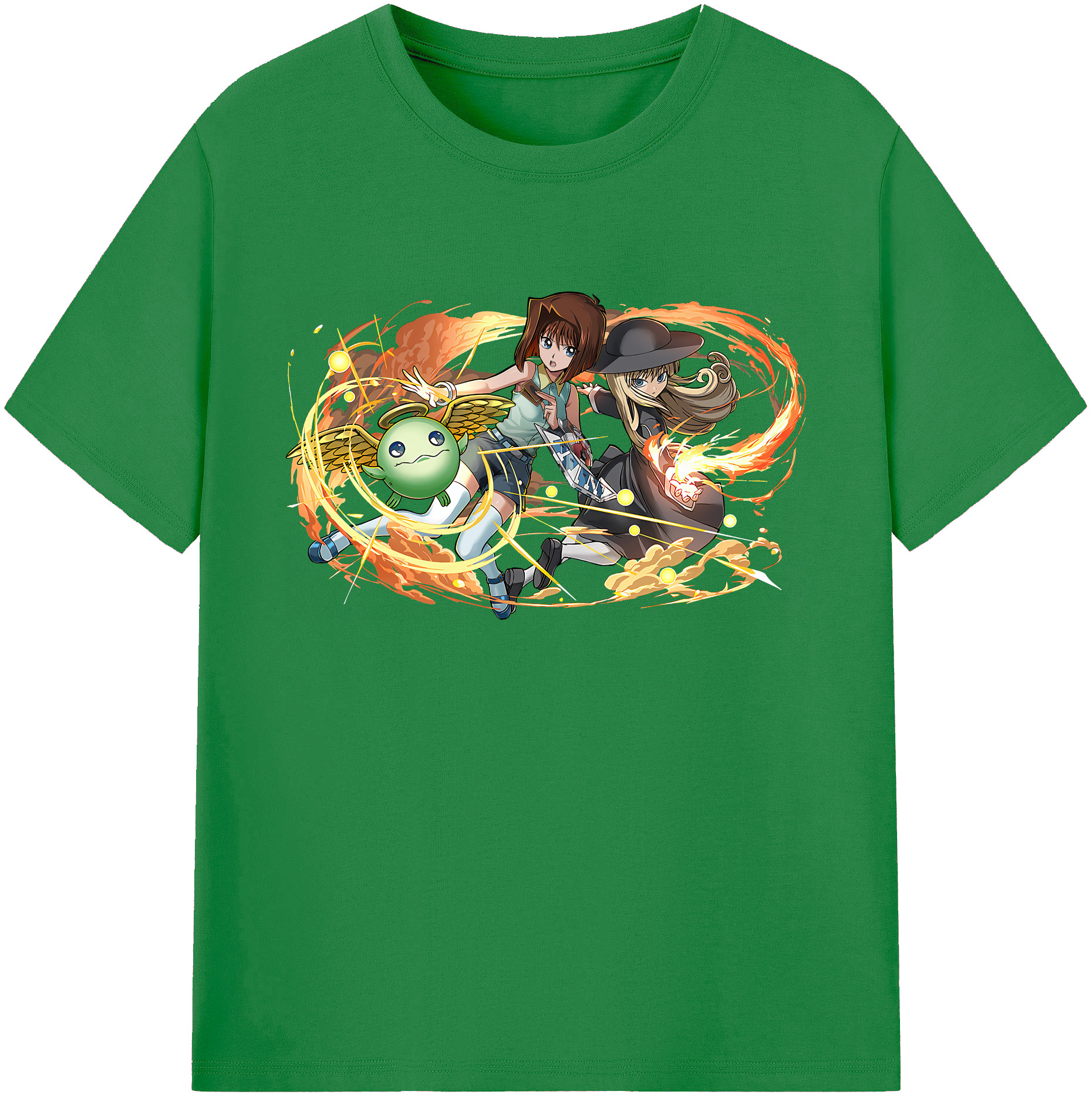 （画像用） 遊☆戯☆王 Yu-Gi-Oh! 綿100％ メンズ半袖Tシャツ｜肌触りやわらか＆通気性