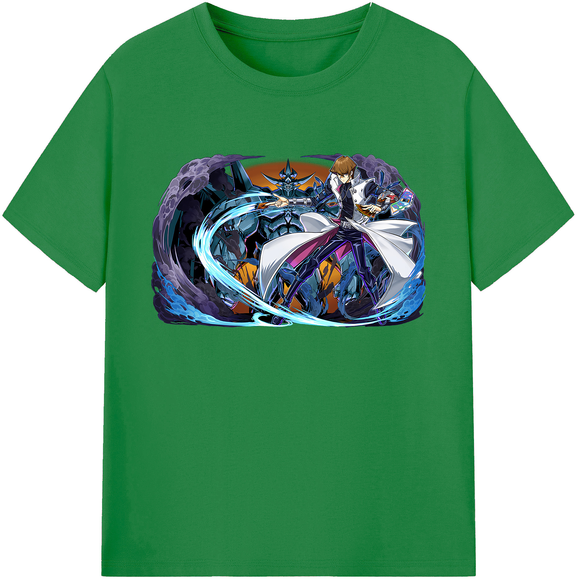 （画像用） 遊☆戯☆王 Yu-Gi-Oh! 綿100％ メンズ半袖Tシャツ｜肌触りやわらか＆通気性