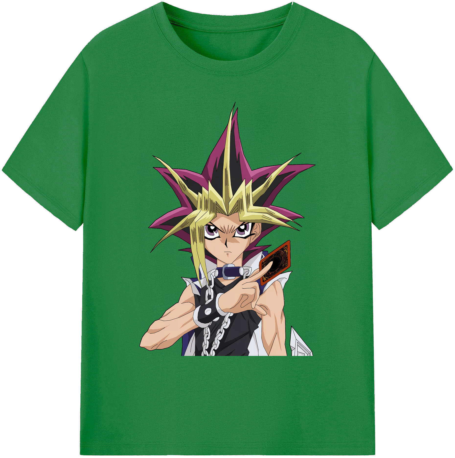 （画像用） 遊☆戯☆王 Yu-Gi-Oh! 綿100％ メンズ半袖Tシャツ｜肌触りやわらか＆通気性