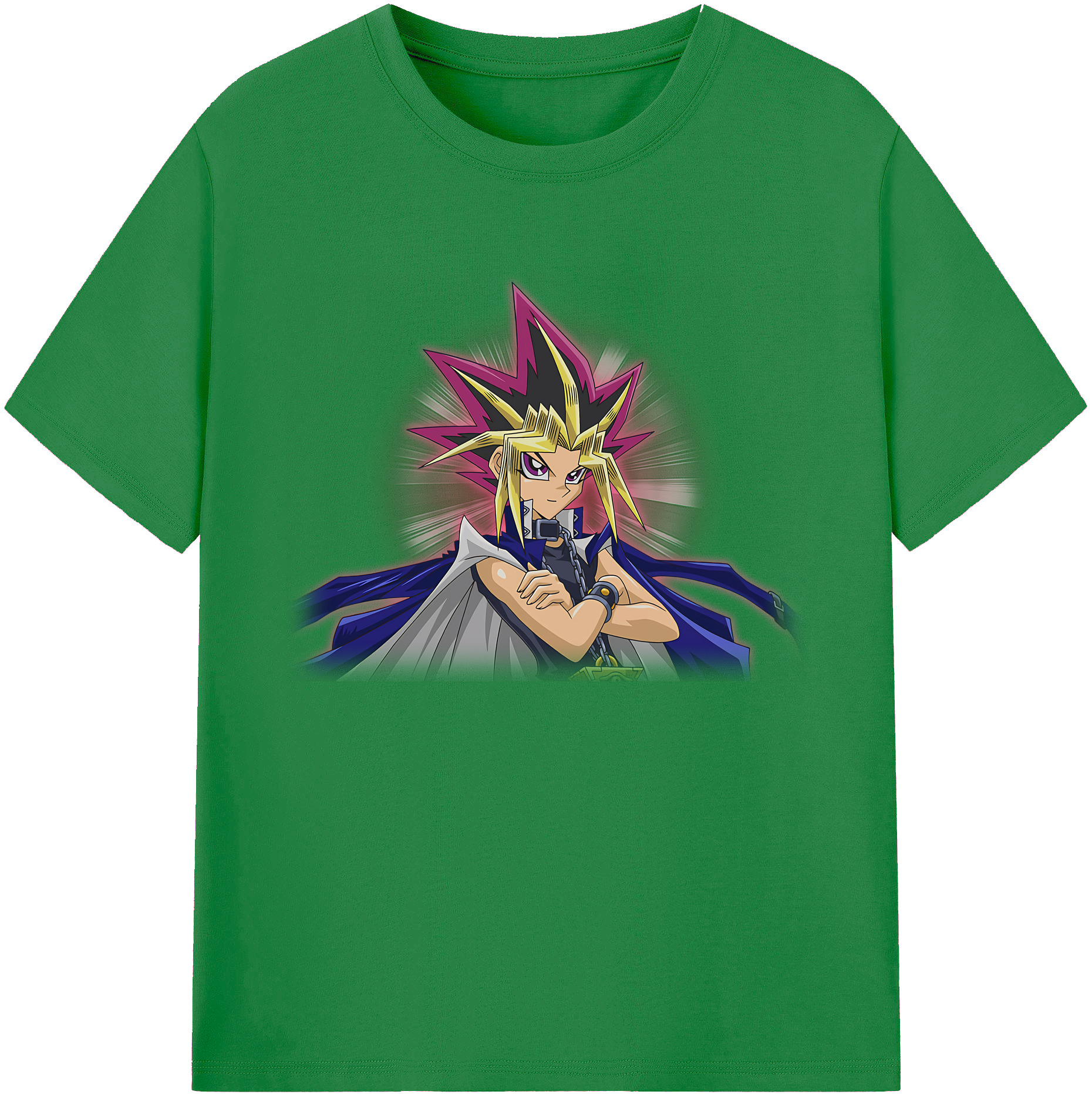 （画像用） 遊☆戯☆王 Yu-Gi-Oh! 綿100％ メンズ半袖Tシャツ｜肌触りやわらか＆通気性
