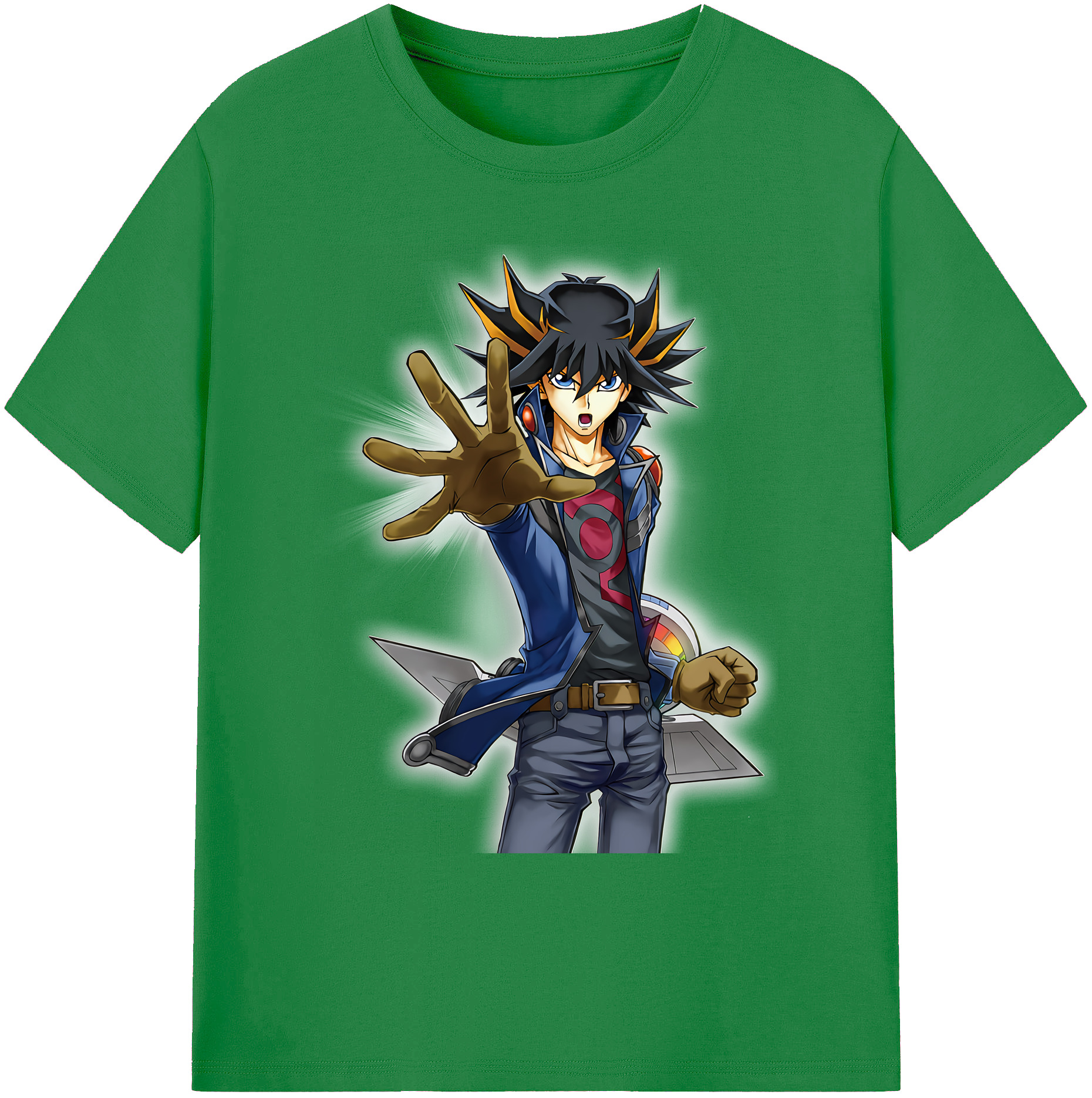 （画像用） 遊☆戯☆王 Yu-Gi-Oh! 綿100％ メンズ半袖Tシャツ｜肌触りやわらか＆通気性