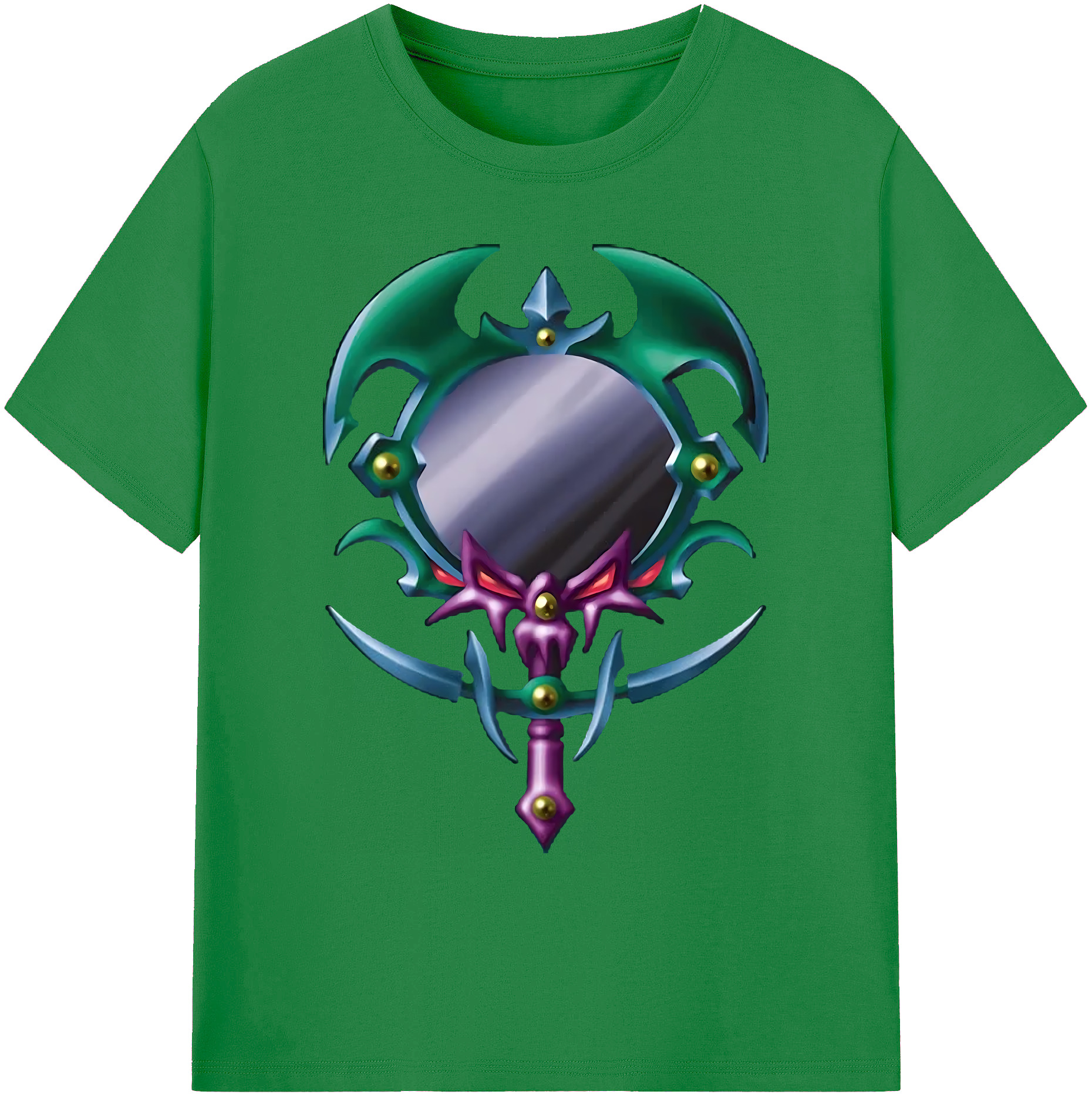 （画像用） 遊☆戯☆王 Yu-Gi-Oh! 綿100％ メンズ半袖Tシャツ｜肌触りやわらか＆通気性