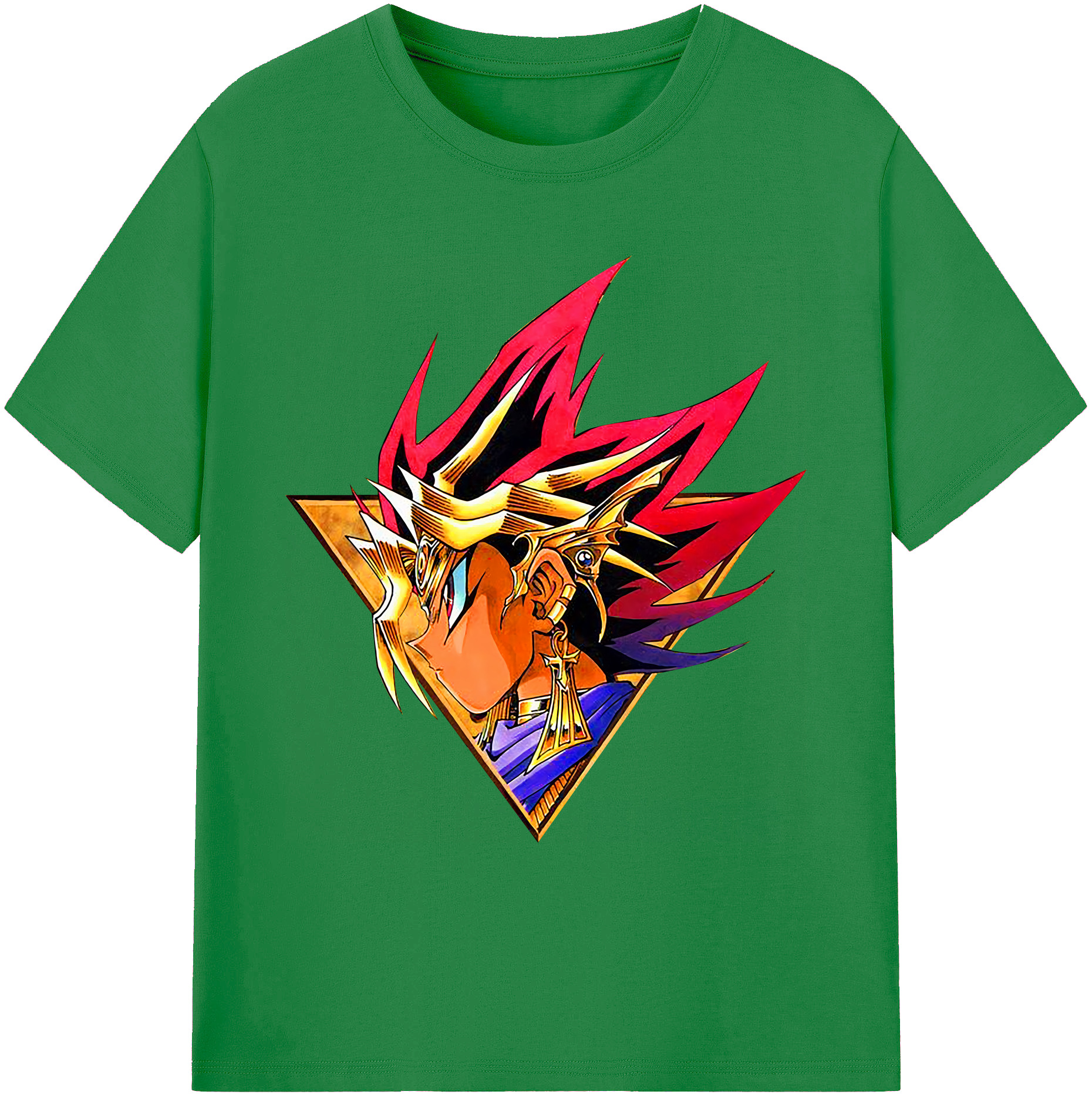（画像用） 遊☆戯☆王 Yu-Gi-Oh! 綿100％ メンズ半袖Tシャツ｜肌触りやわらか＆通気性