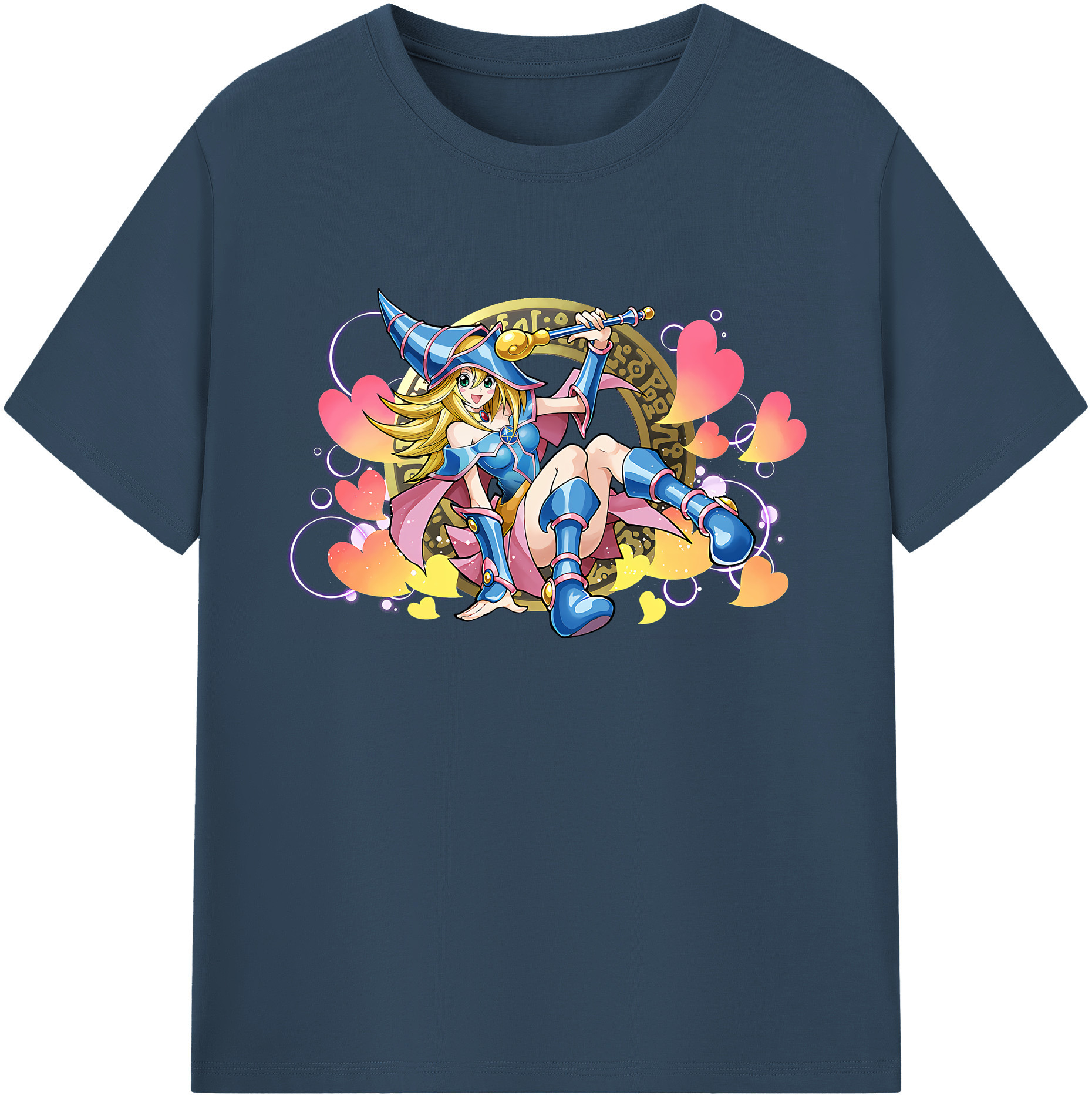 （画像用） 遊☆戯☆王 Yu-Gi-Oh! 綿100％ メンズ半袖Tシャツ｜肌触りやわらか＆通気性