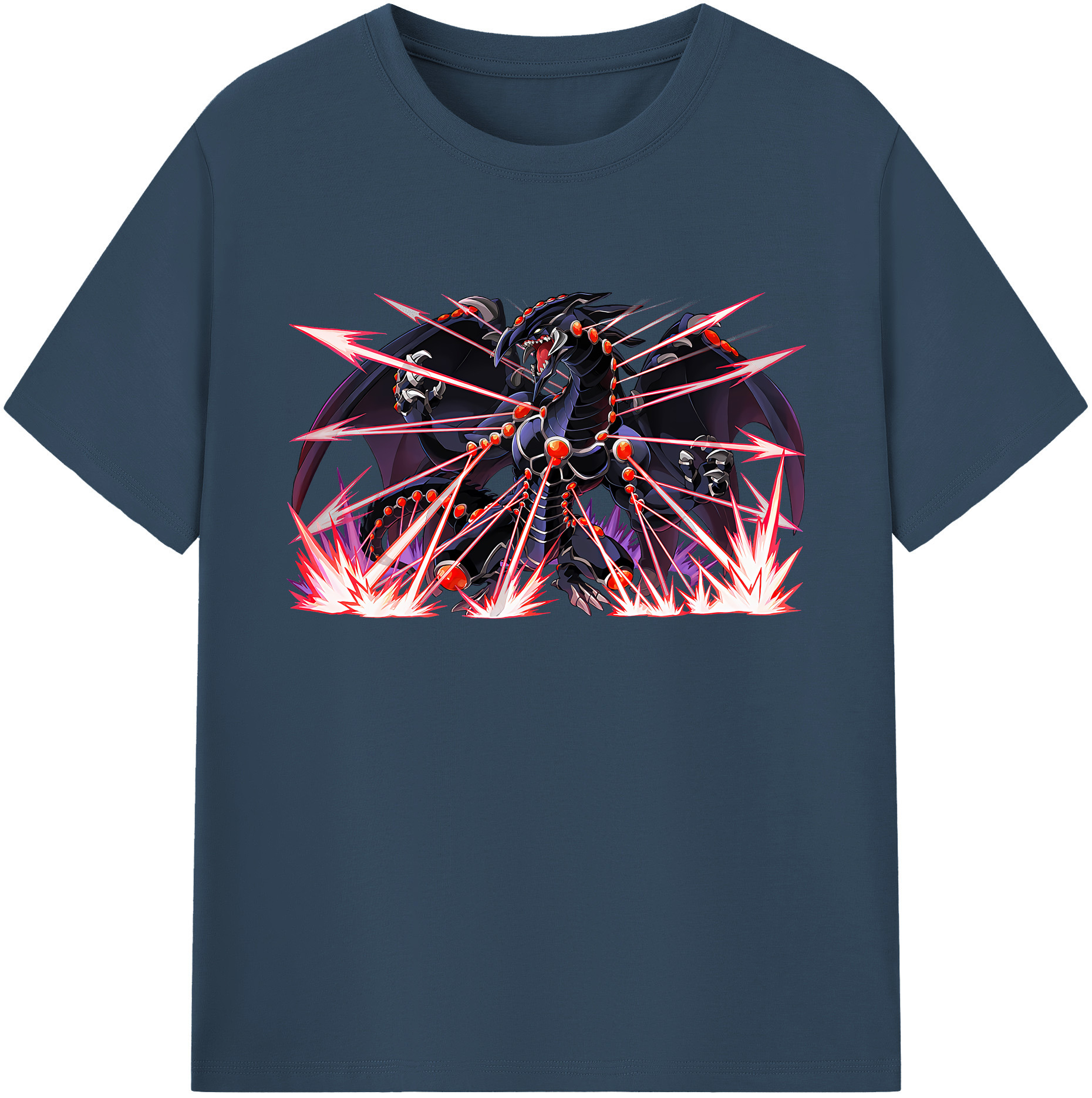 （画像用） 遊☆戯☆王 Yu-Gi-Oh! 綿100％ メンズ半袖Tシャツ｜肌触りやわらか＆通気性