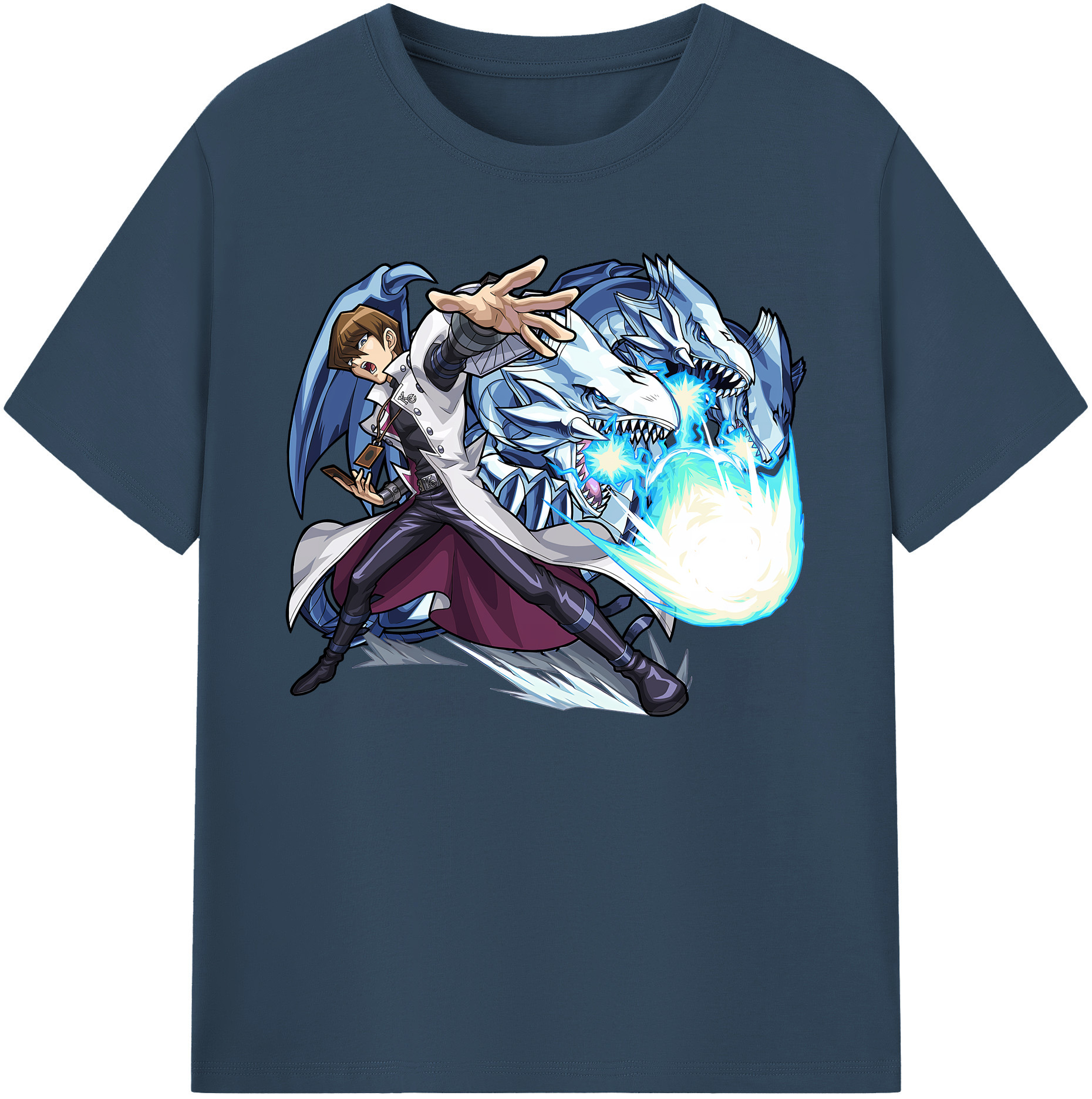 （画像用） 遊☆戯☆王 Yu-Gi-Oh! 綿100％ メンズ半袖Tシャツ｜肌触りやわらか＆通気性
