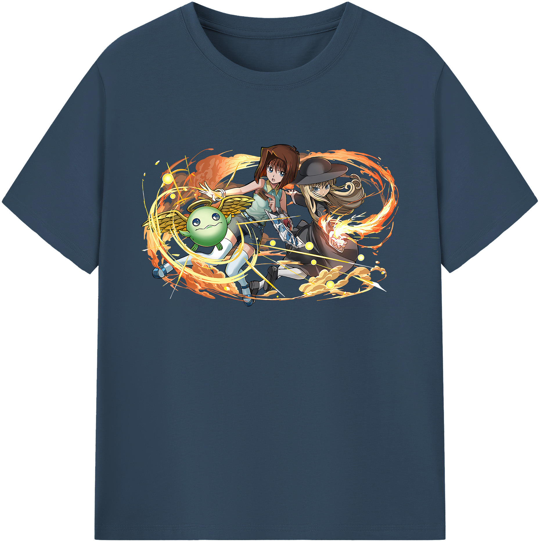 （画像用） 遊☆戯☆王 Yu-Gi-Oh! 綿100％ メンズ半袖Tシャツ｜肌触りやわらか＆通気性