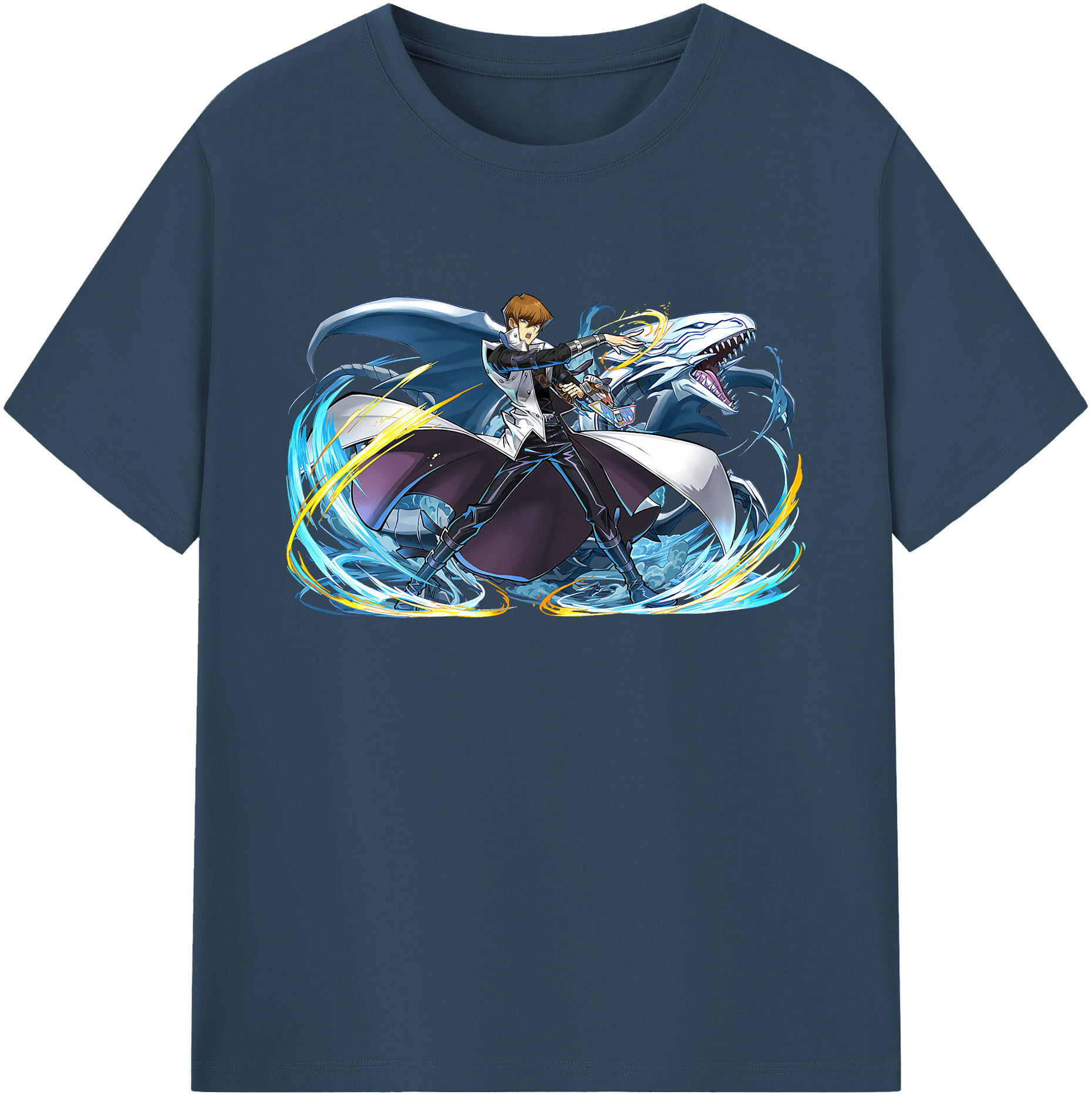 （画像用） 遊☆戯☆王 Yu-Gi-Oh! 綿100％ メンズ半袖Tシャツ｜肌触りやわらか＆通気性
