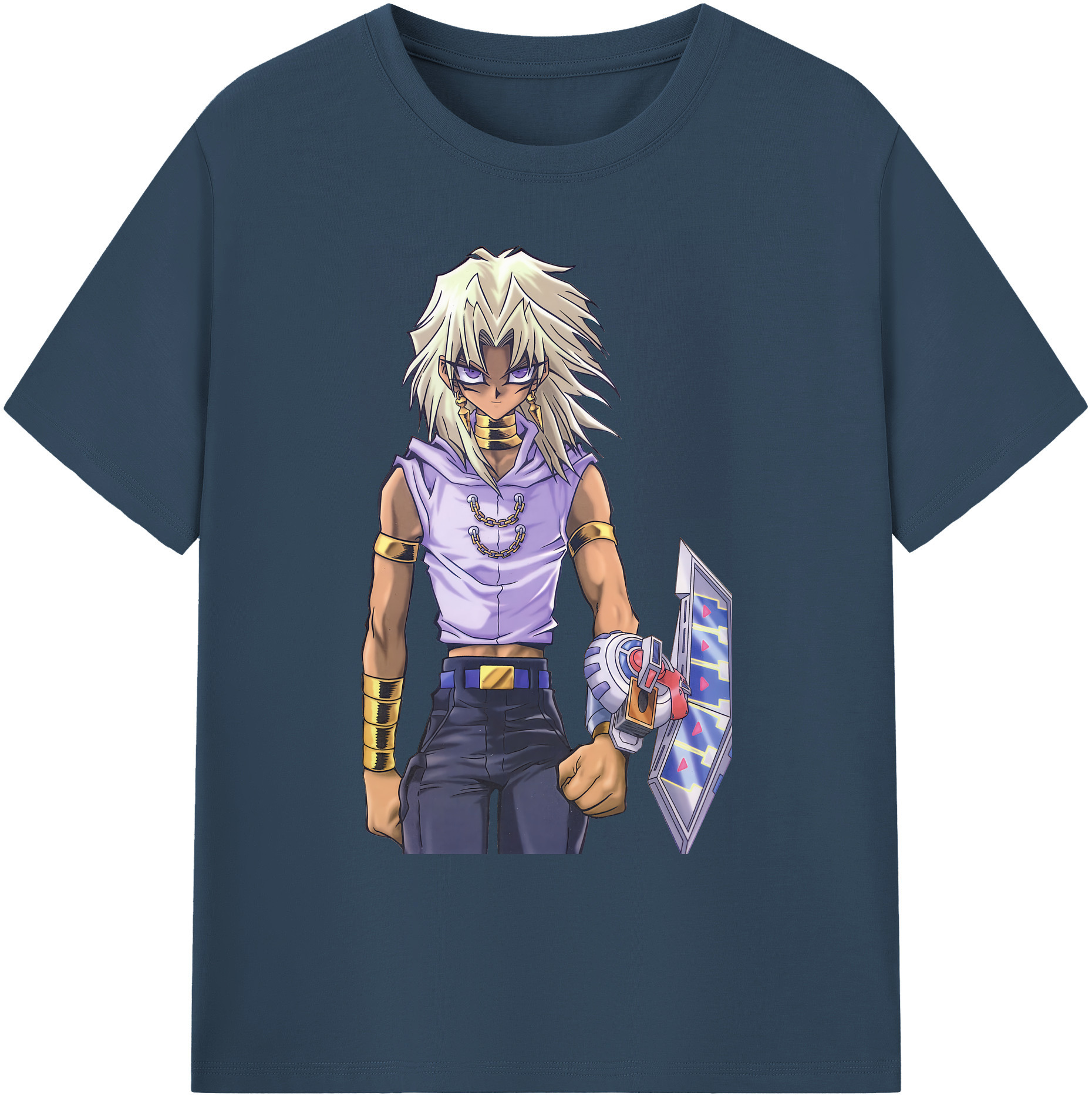（画像用） 遊☆戯☆王 Yu-Gi-Oh! 綿100％ メンズ半袖Tシャツ｜肌触りやわらか＆通気性