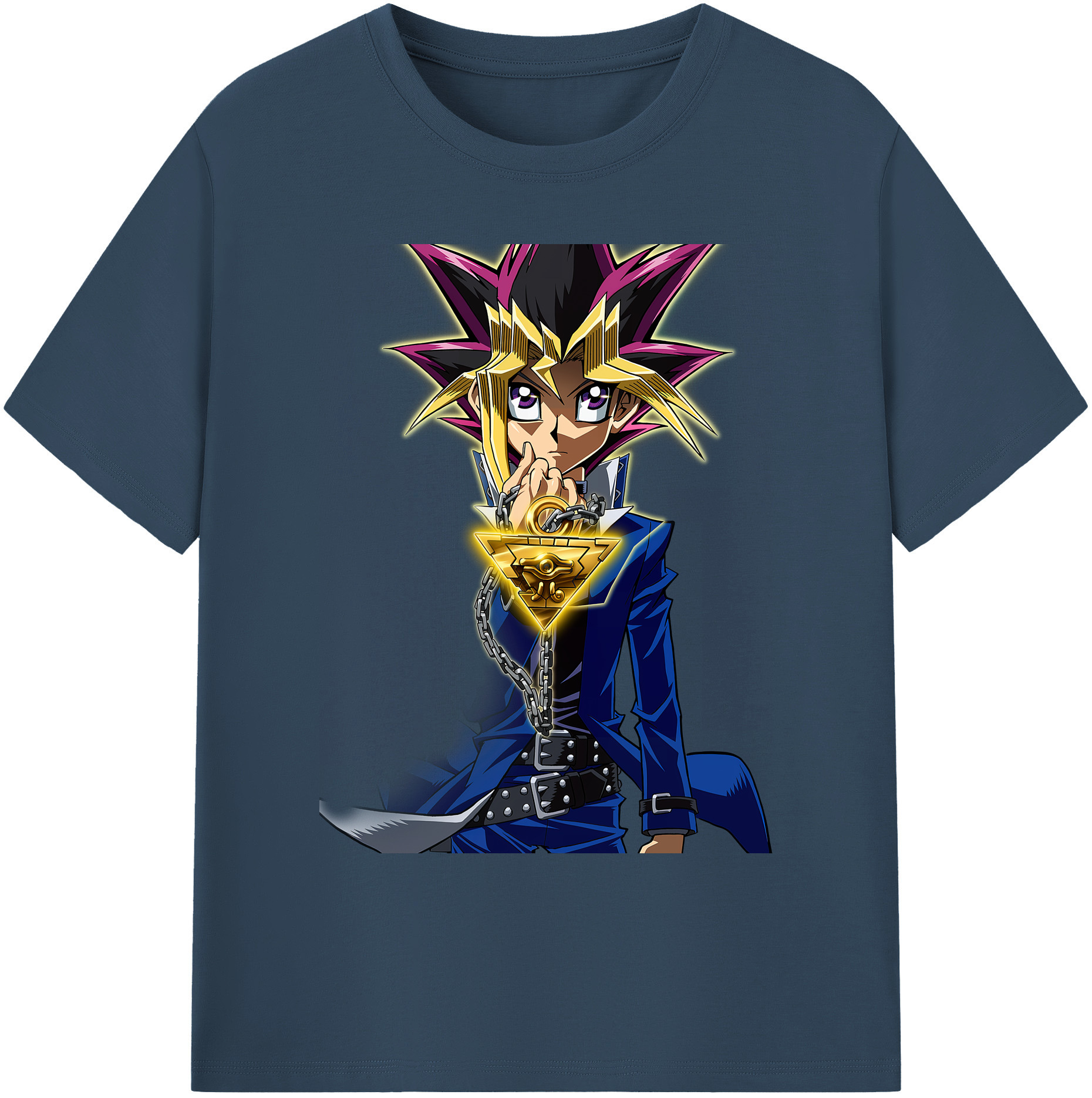 （画像用） 遊☆戯☆王 Yu-Gi-Oh! 綿100％ メンズ半袖Tシャツ｜肌触りやわらか＆通気性