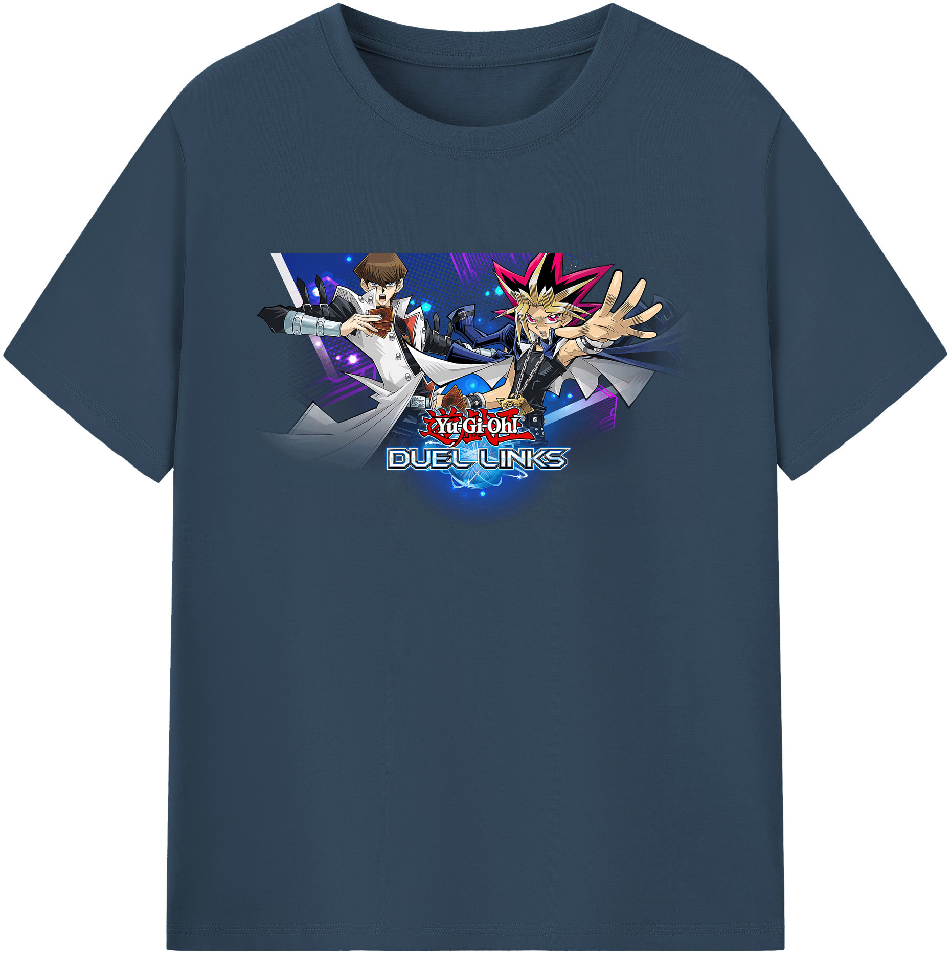 （画像用） 遊☆戯☆王 Yu-Gi-Oh! 綿100％ メンズ半袖Tシャツ｜肌触りやわらか＆通気性