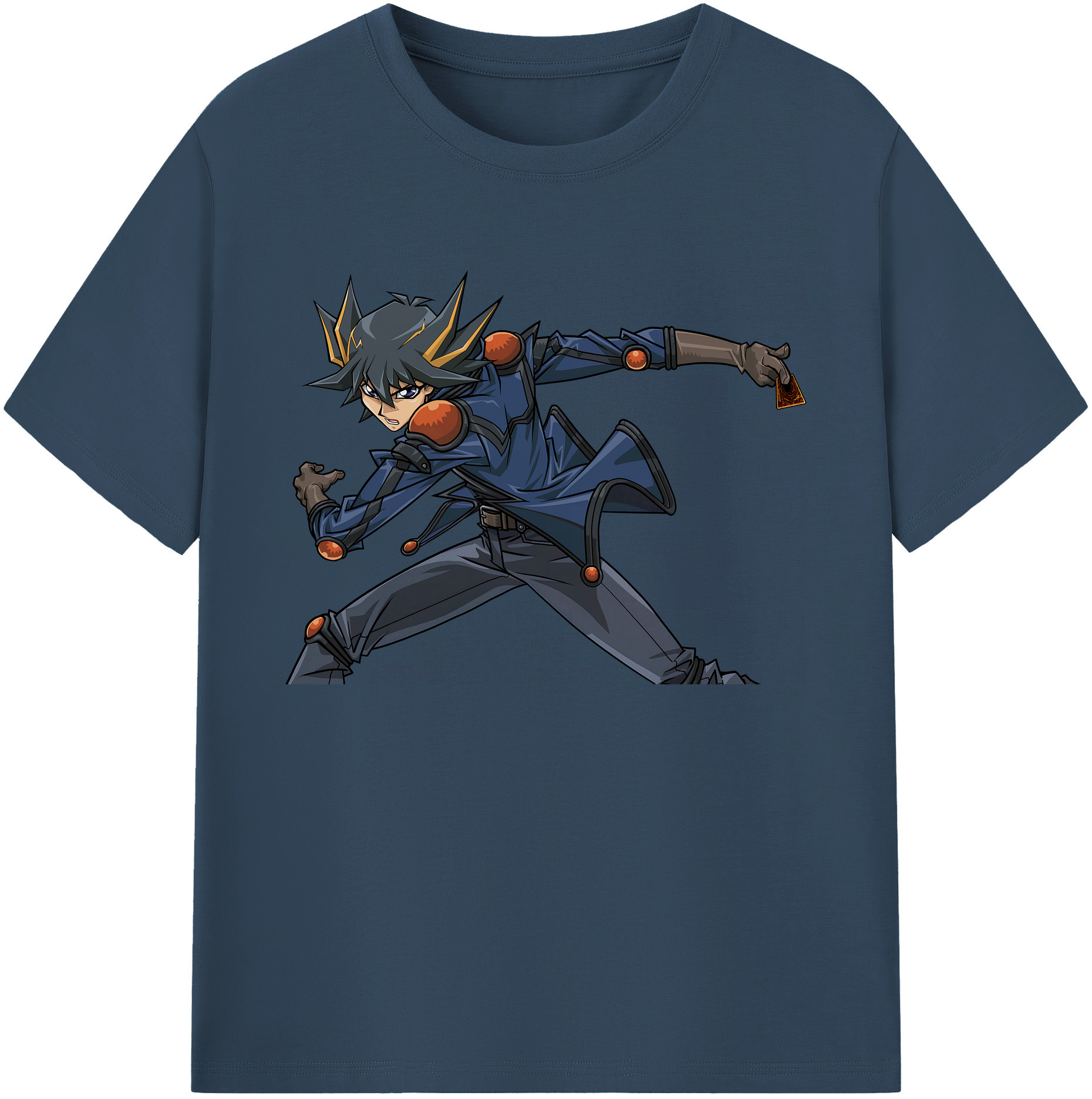 （画像用） 遊☆戯☆王 Yu-Gi-Oh! 綿100％ メンズ半袖Tシャツ｜肌触りやわらか＆通気性