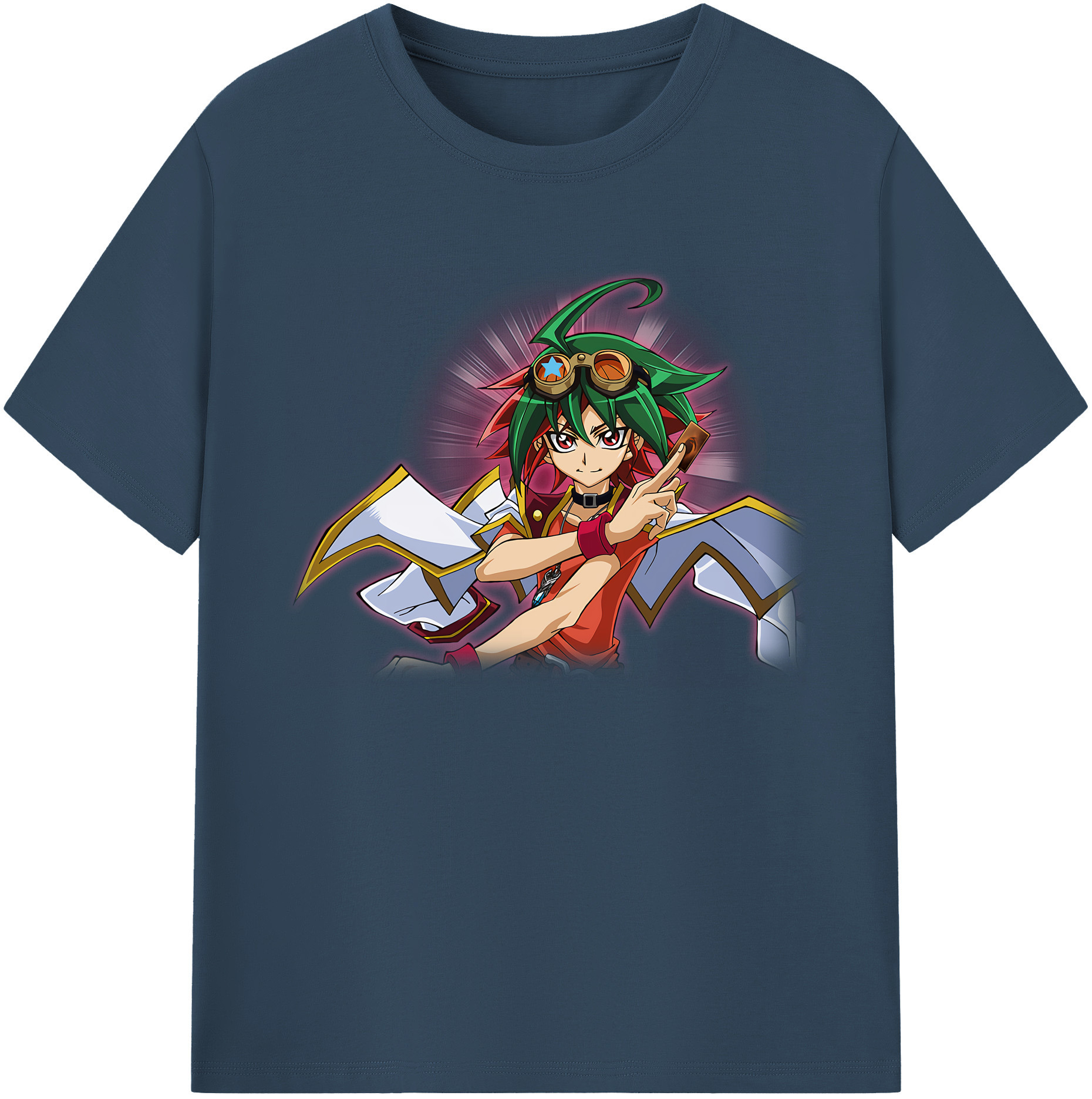 （画像用） 遊☆戯☆王 Yu-Gi-Oh! 綿100％ メンズ半袖Tシャツ｜肌触りやわらか＆通気性