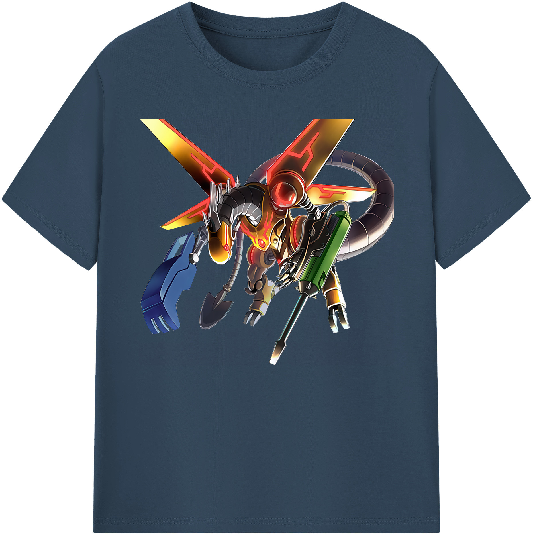 （画像用） 遊☆戯☆王 Yu-Gi-Oh! 綿100％ メンズ半袖Tシャツ｜肌触りやわらか＆通気性