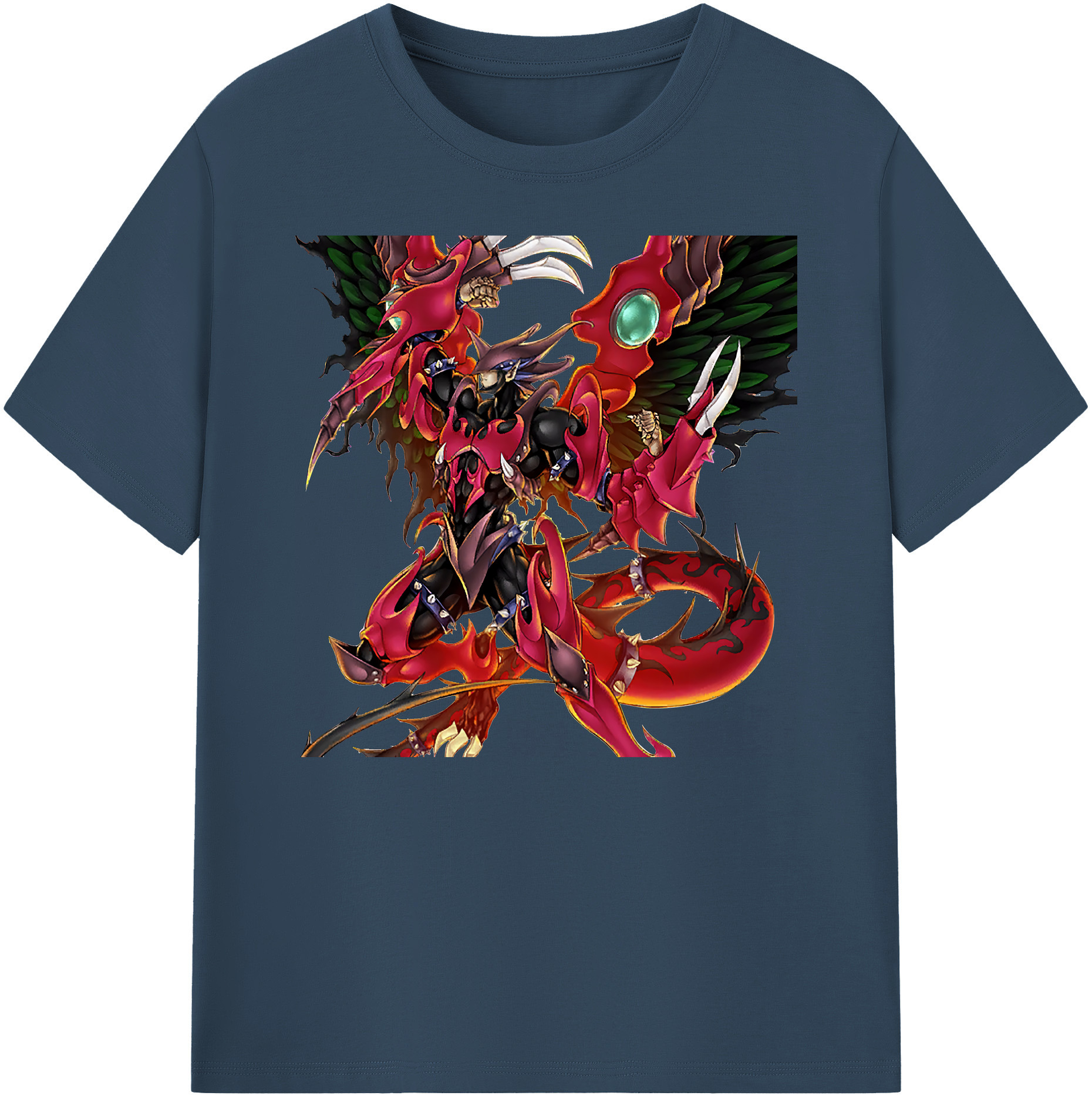 （画像用） 遊☆戯☆王 Yu-Gi-Oh! 綿100％ メンズ半袖Tシャツ｜肌触りやわらか＆通気性
