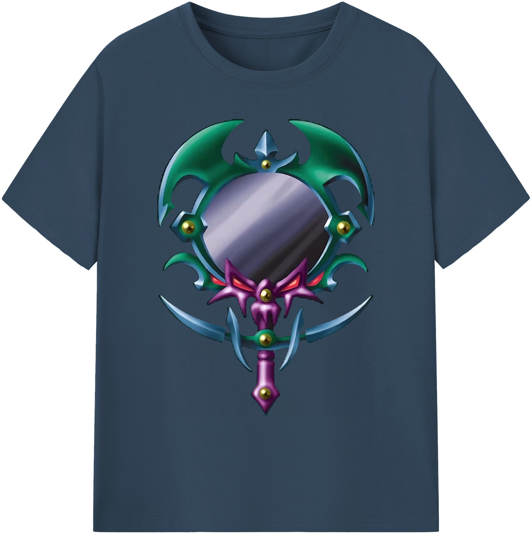 （画像用） 遊☆戯☆王 Yu-Gi-Oh! 綿100％ メンズ半袖Tシャツ｜肌触りやわらか＆通気性