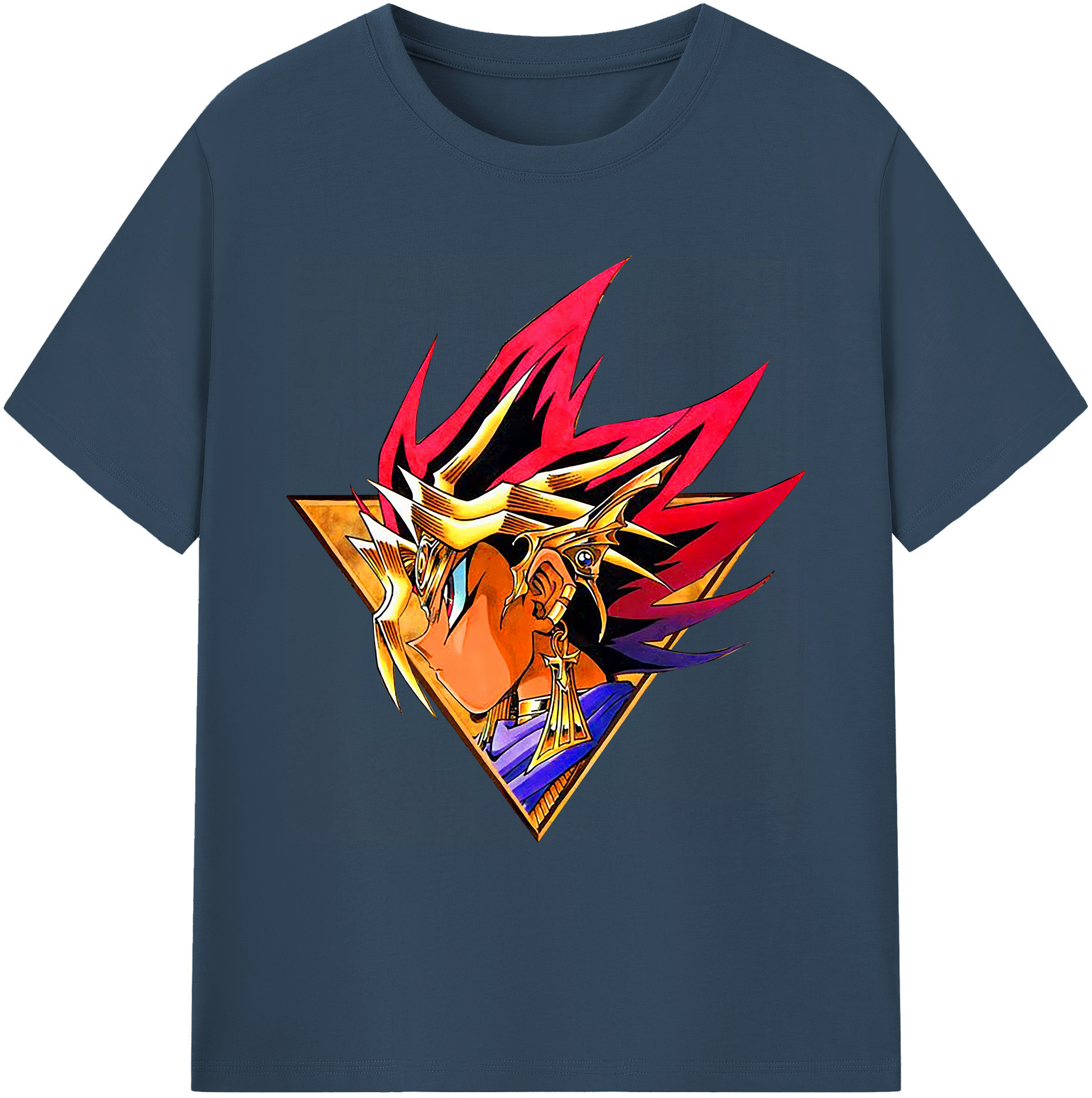（画像用） 遊☆戯☆王 Yu-Gi-Oh! 綿100％ メンズ半袖Tシャツ｜肌触りやわらか＆通気性