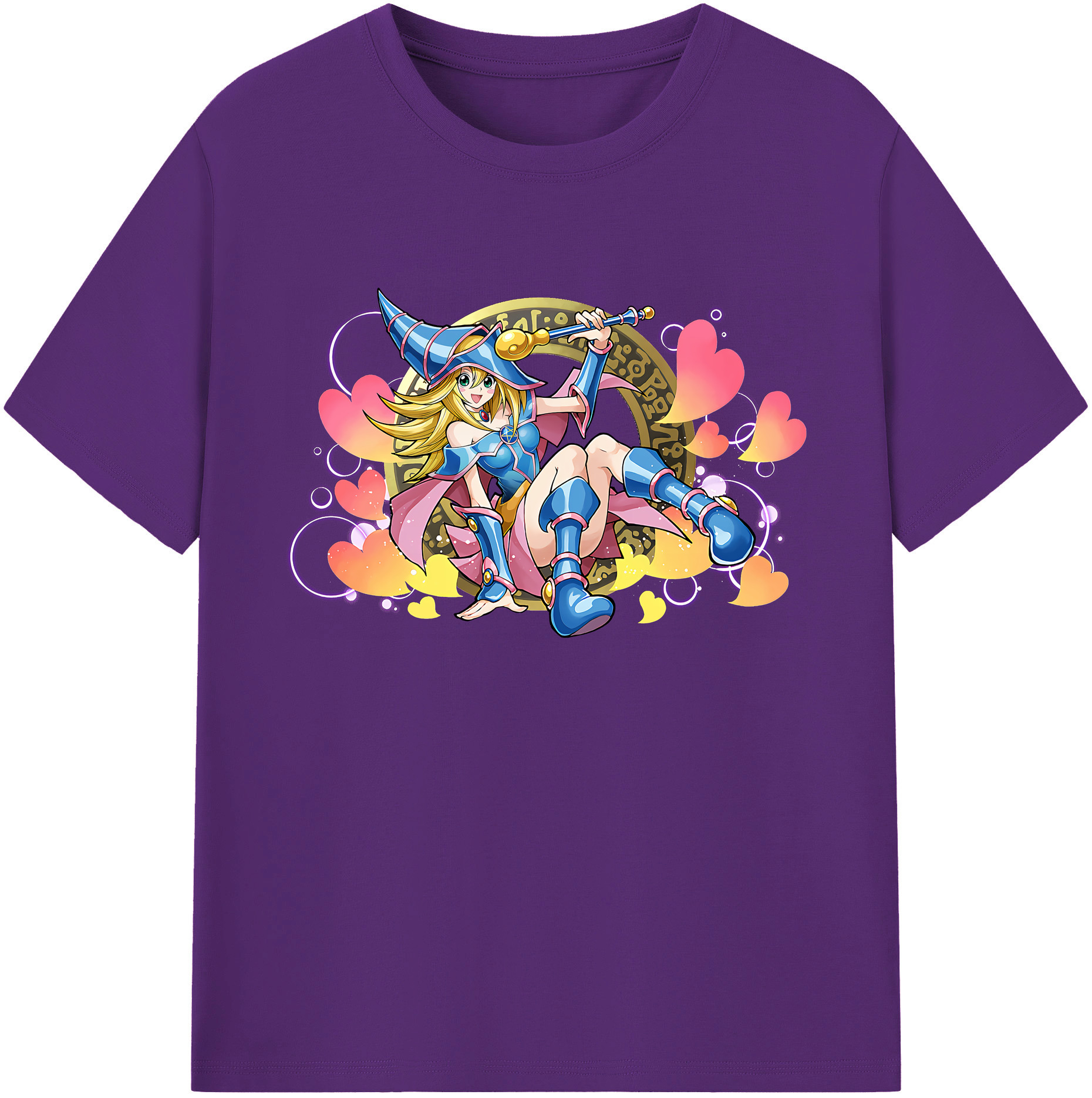 （画像用） 遊☆戯☆王 Yu-Gi-Oh! 綿100％ メンズ半袖Tシャツ｜肌触りやわらか＆通気性