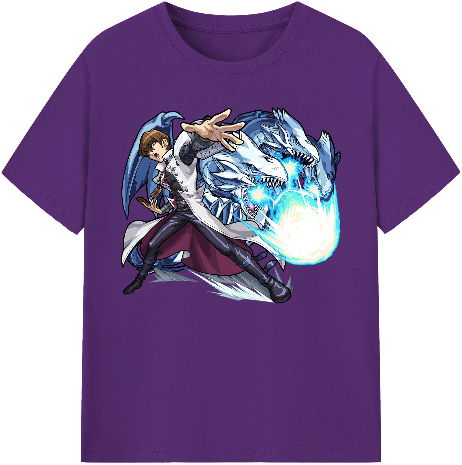 （画像用） 遊☆戯☆王 Yu-Gi-Oh! 綿100％ メンズ半袖Tシャツ｜肌触りやわらか＆通気性