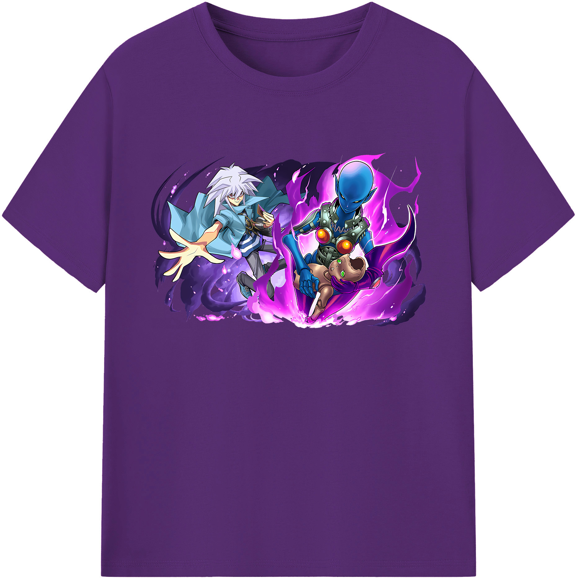 （画像用） 遊☆戯☆王 Yu-Gi-Oh! 綿100％ メンズ半袖Tシャツ｜肌触りやわらか＆通気性