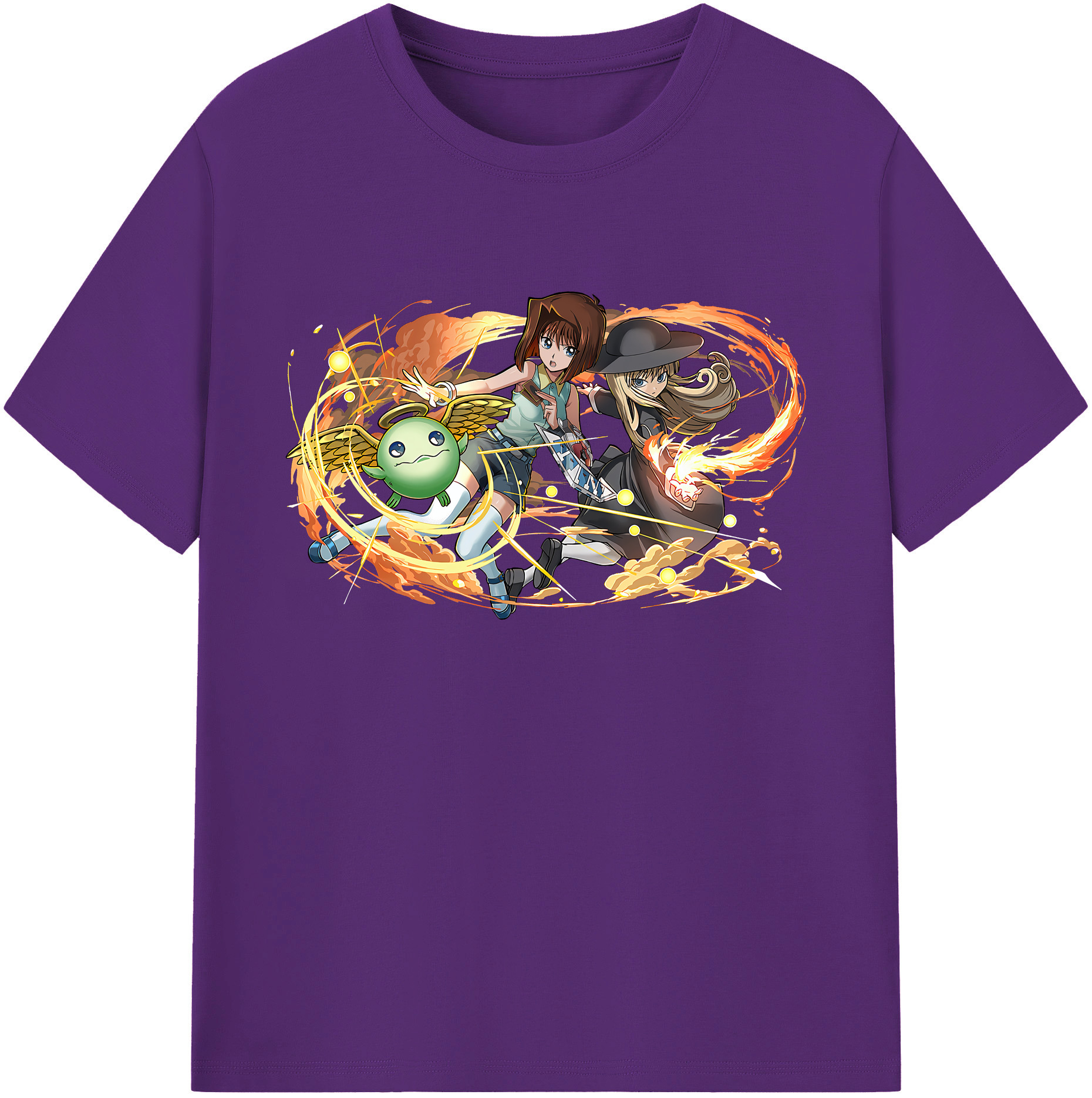 （画像用） 遊☆戯☆王 Yu-Gi-Oh! 綿100％ メンズ半袖Tシャツ｜肌触りやわらか＆通気性
