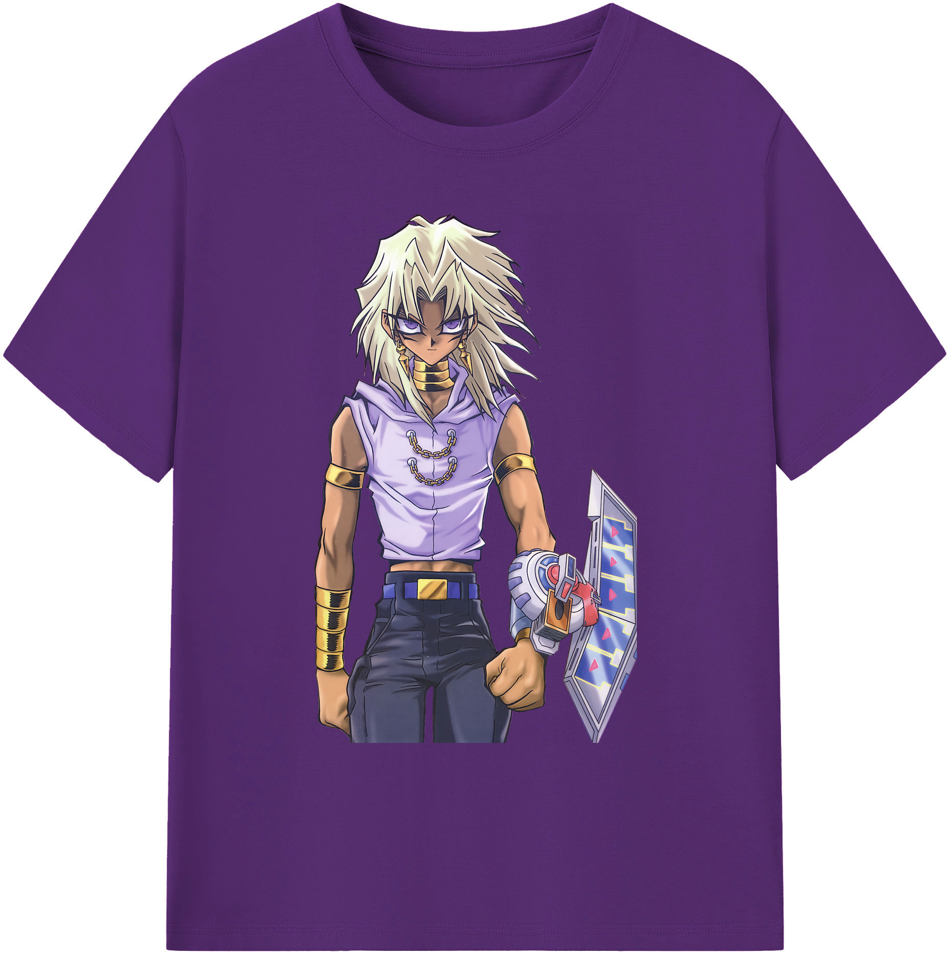 （画像用） 遊☆戯☆王 Yu-Gi-Oh! 綿100％ メンズ半袖Tシャツ｜肌触りやわらか＆通気性