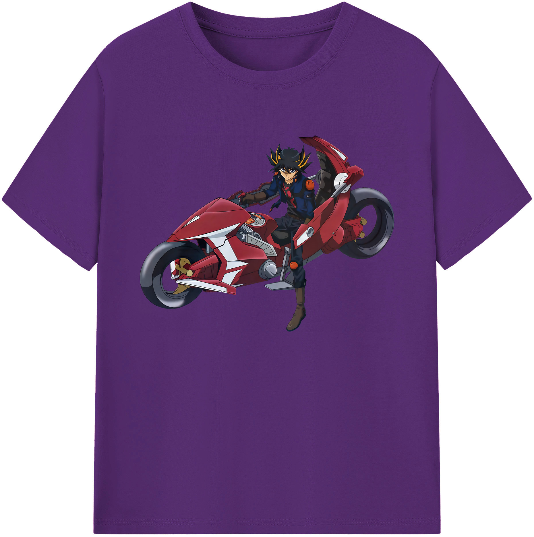 （画像用） 遊☆戯☆王 Yu-Gi-Oh! 綿100％ メンズ半袖Tシャツ｜肌触りやわらか＆通気性