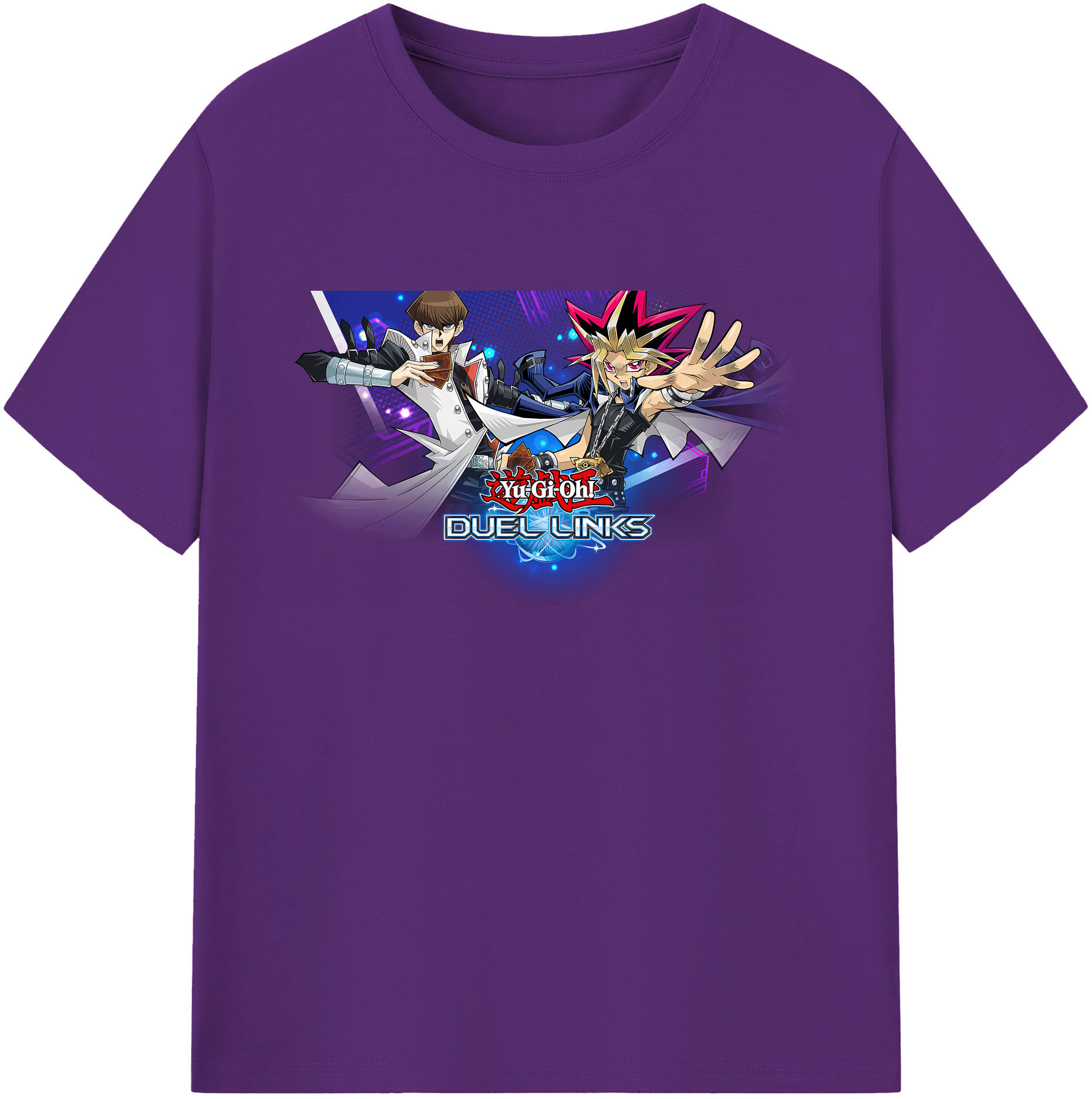 （画像用） 遊☆戯☆王 Yu-Gi-Oh! 綿100％ メンズ半袖Tシャツ｜肌触りやわらか＆通気性