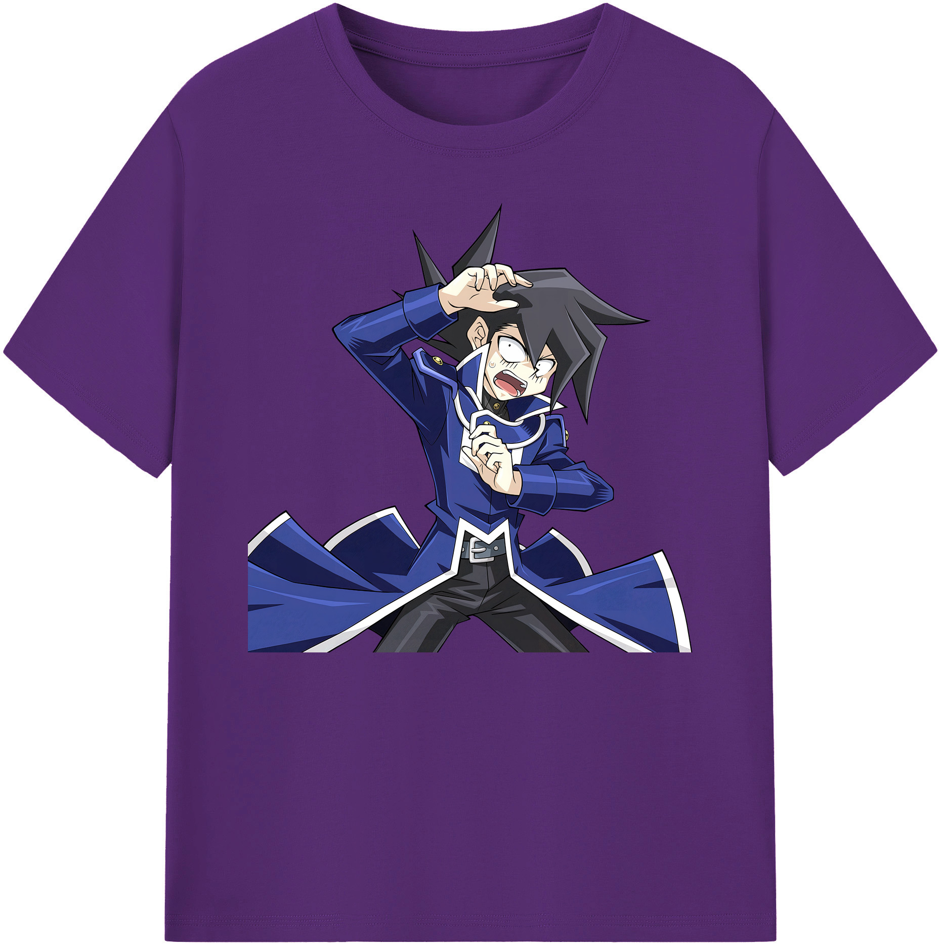 （画像用） 遊☆戯☆王 Yu-Gi-Oh! 綿100％ メンズ半袖Tシャツ｜肌触りやわらか＆通気性
