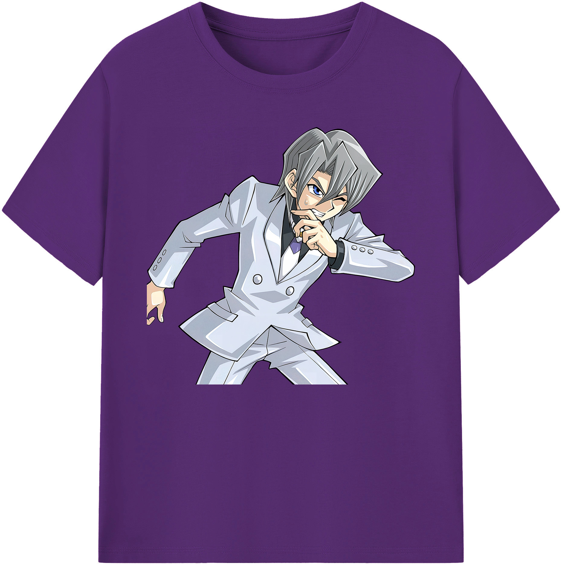 （画像用） 遊☆戯☆王 Yu-Gi-Oh! 綿100％ メンズ半袖Tシャツ｜肌触りやわらか＆通気性